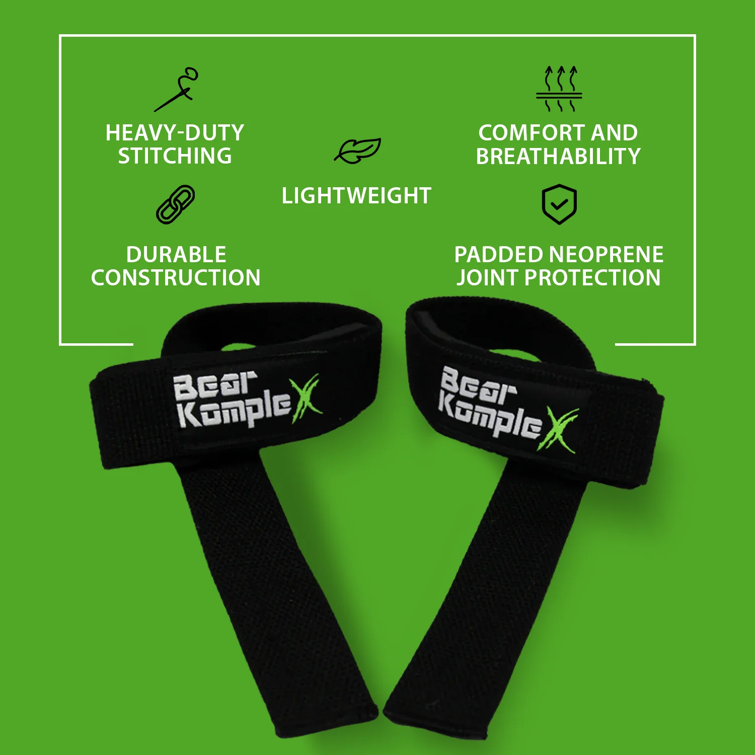 Bear KompleX - Bear KompleX Lifting Straps (Pair) - Image 2