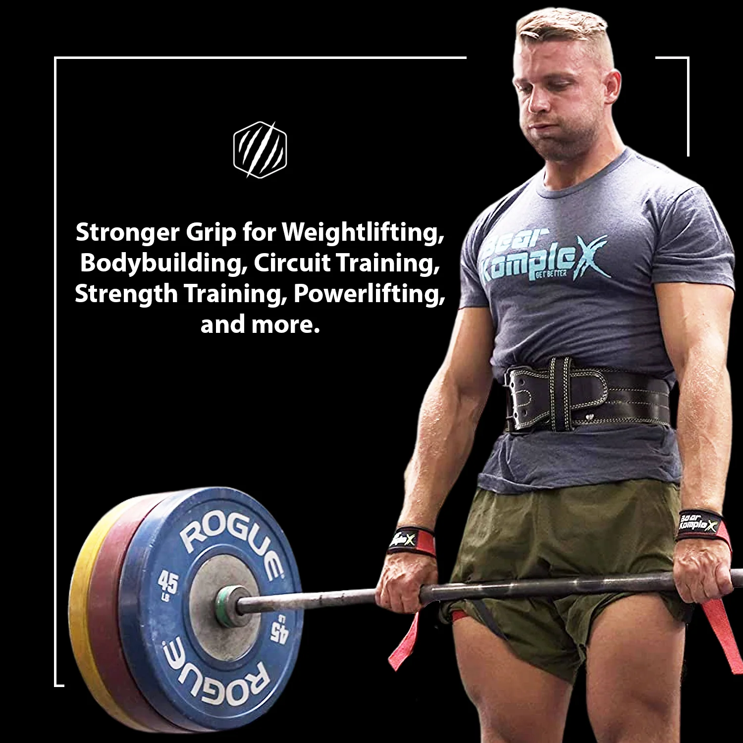 Bear KompleX - Bear KompleX Lifting Straps (Pair) - Image 4