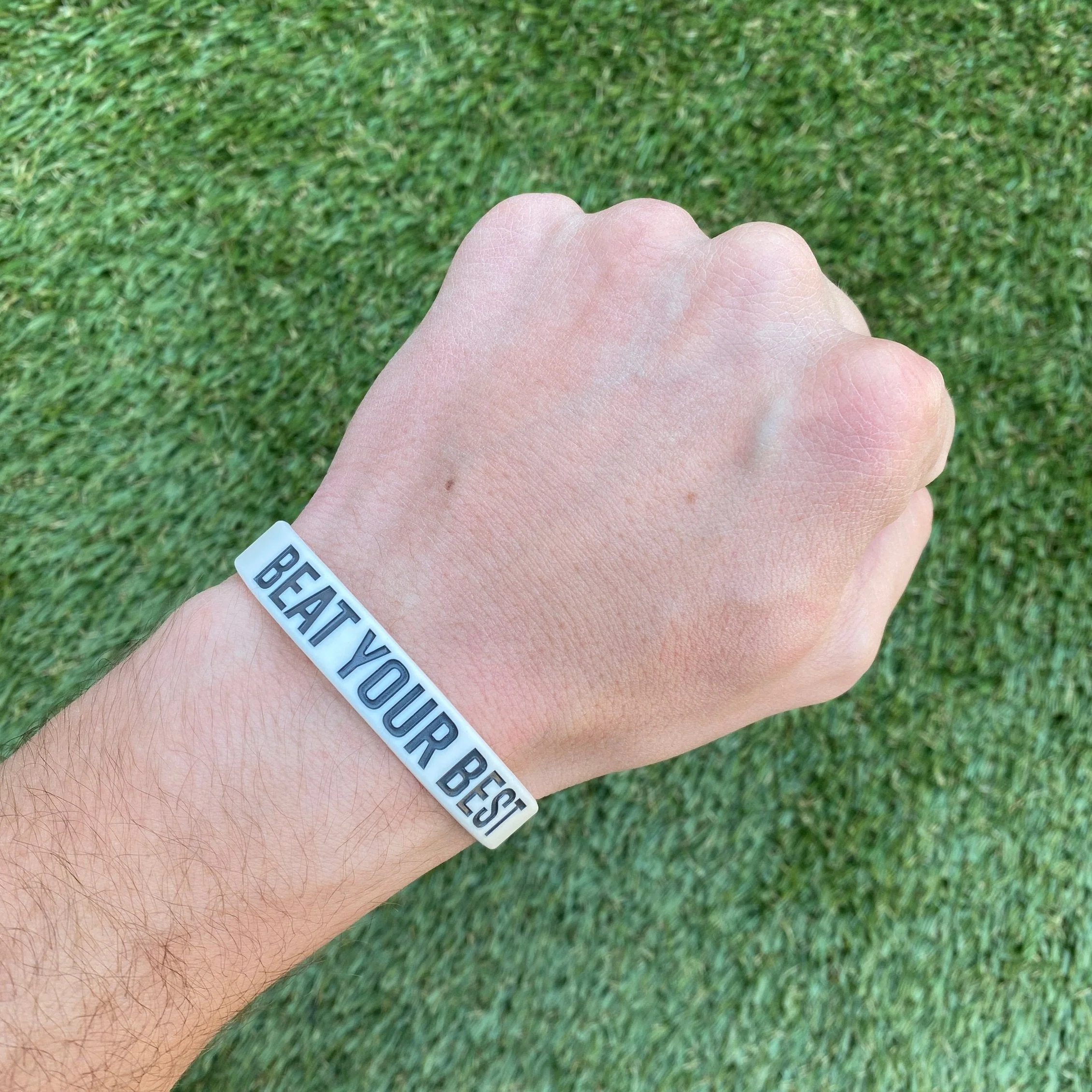 Elite Athletic Gear - Beat your best Wristband - Image 2