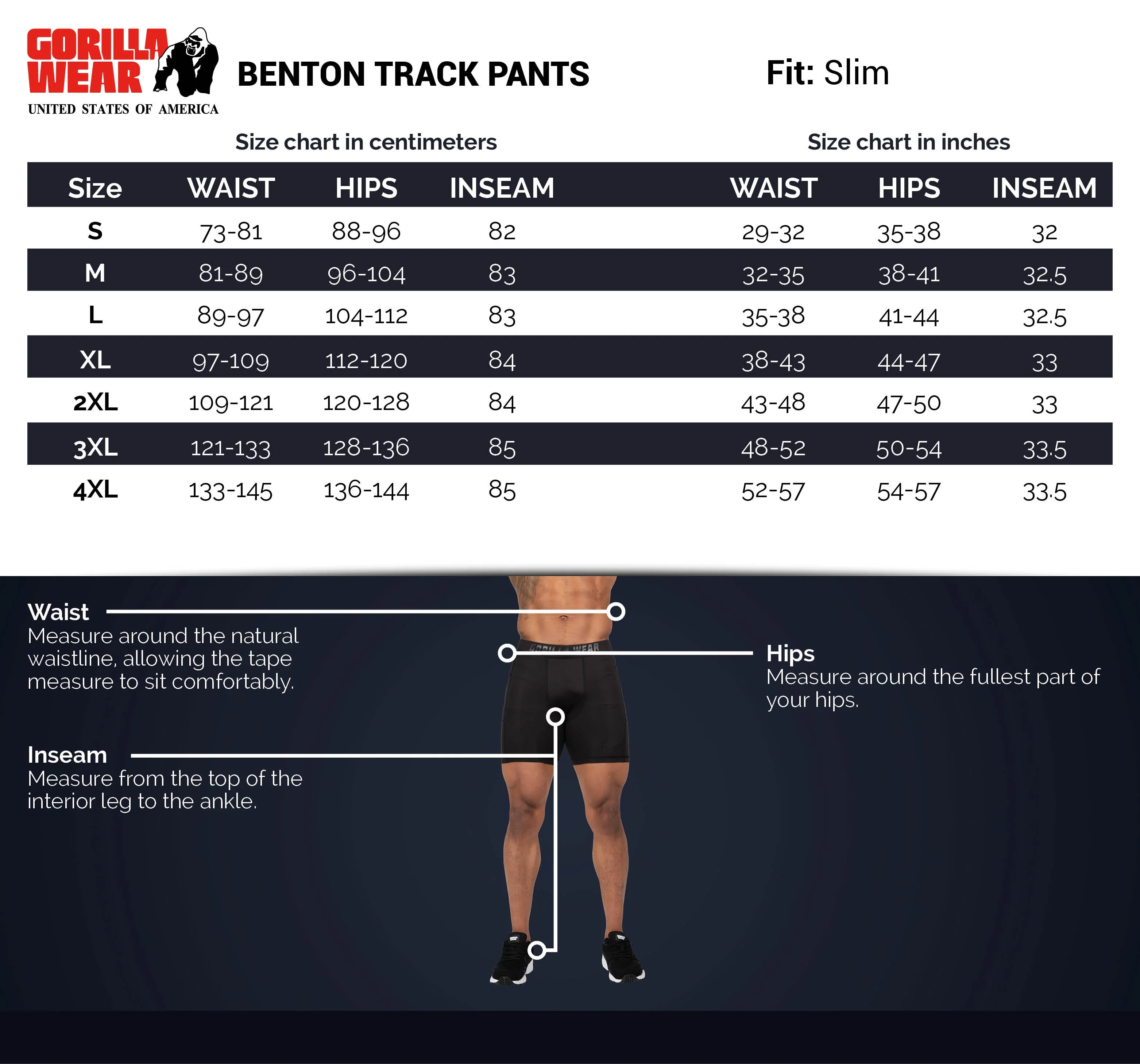 Gorilla Wear - Benton track pants - black - Image 7