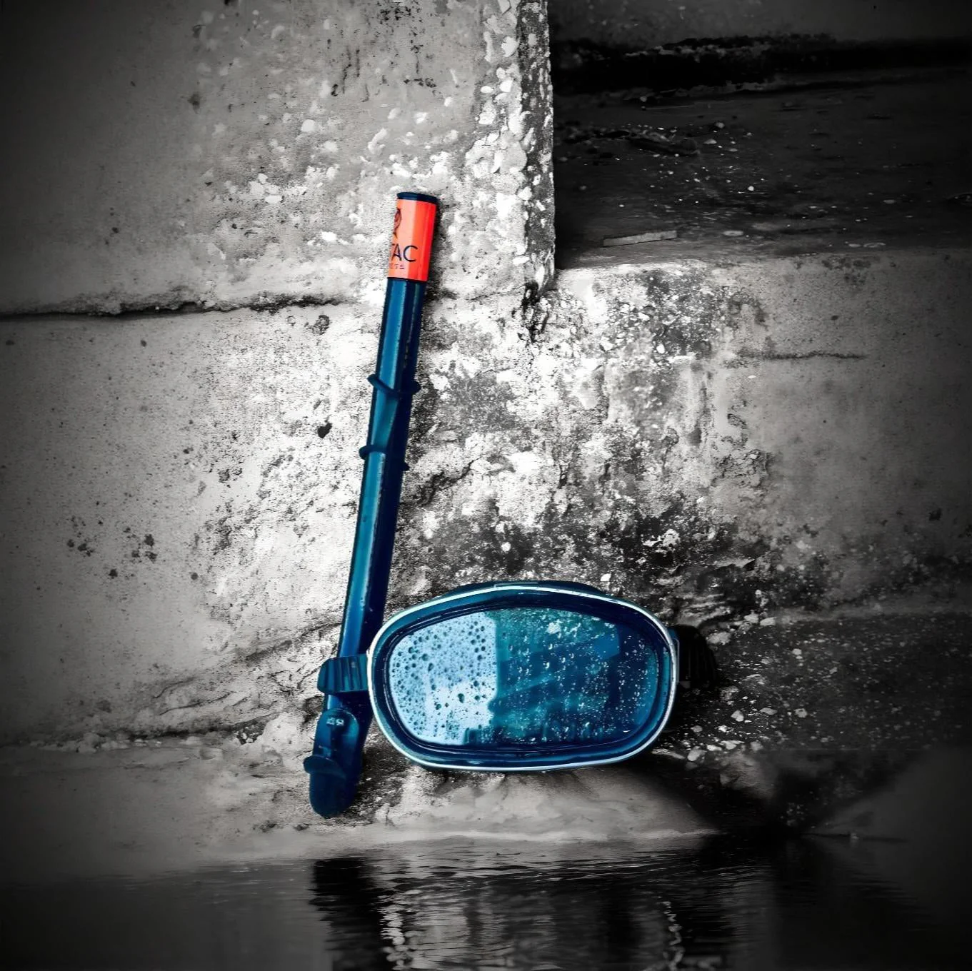 Ataclete - Bermuda Spec War Dive Mask and Snorkel Combo