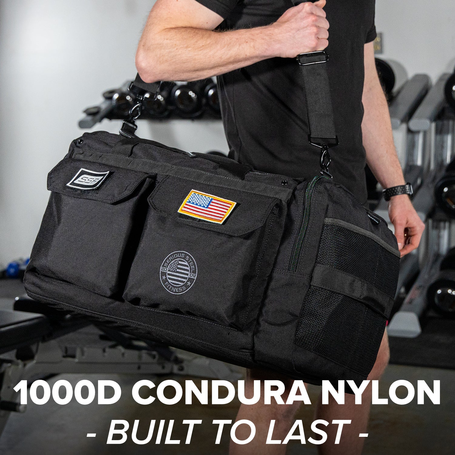 Serious Steel Fitness - Big Bud Duffel Bag (63L) - Image 2
