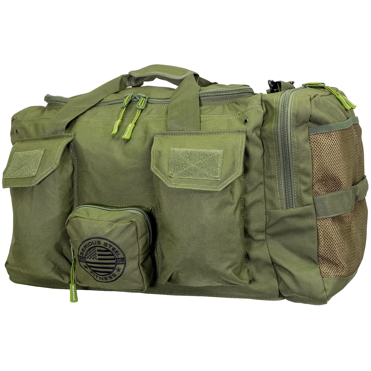 Serious Steel Fitness - Big Bud Duffel Bag (63L) - Image 7