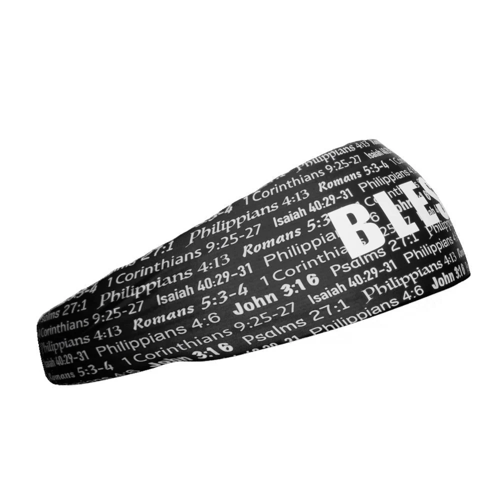 Elite Athletic Gear - Black Blessed Headband - Image 2