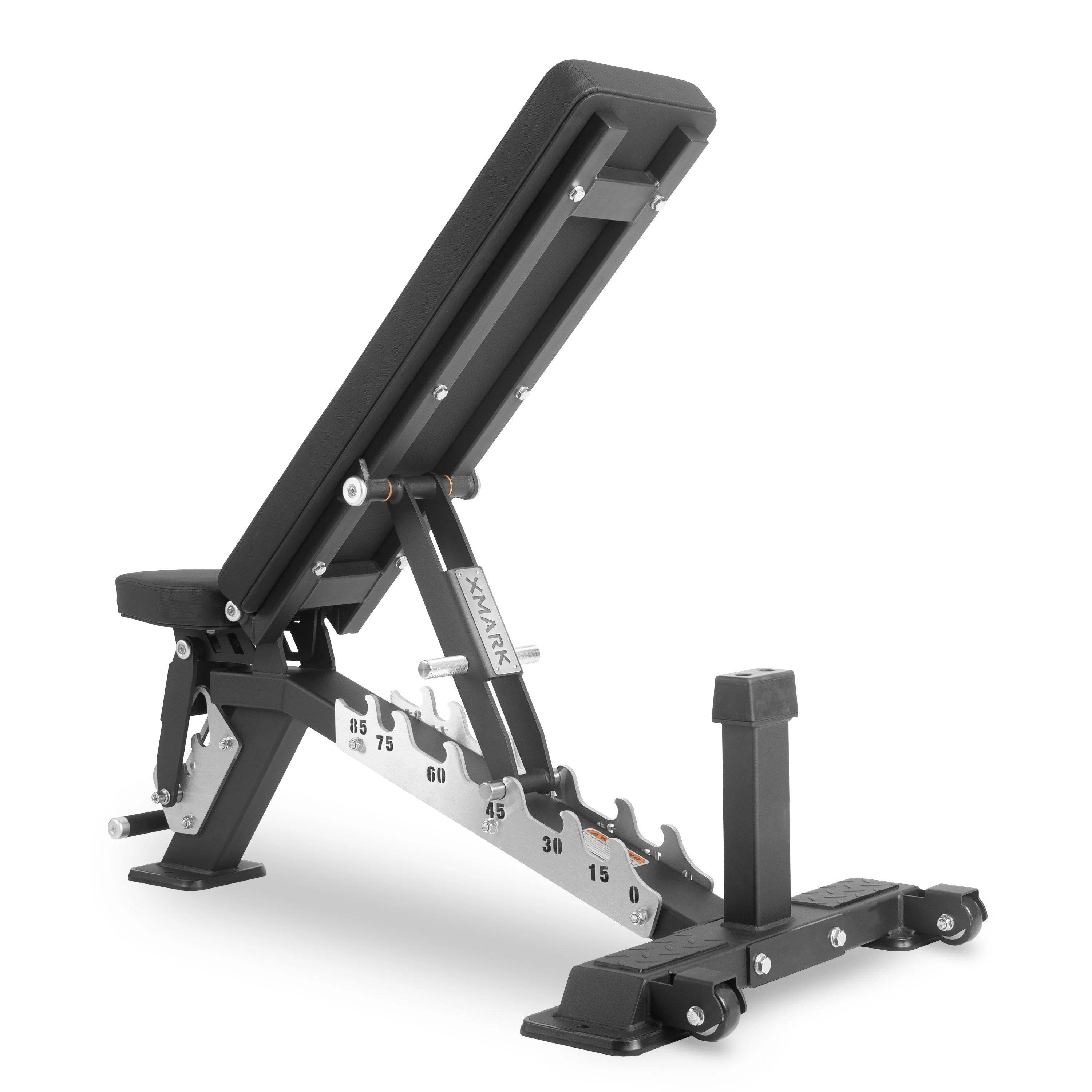 XMARK - Black DiamondCommercial Adjustable Weight Bench (Pre-Assembled) - Image 2
