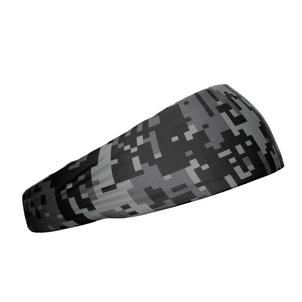 Elite Athletic Gear - Black Digi Camo Headband - Image 2