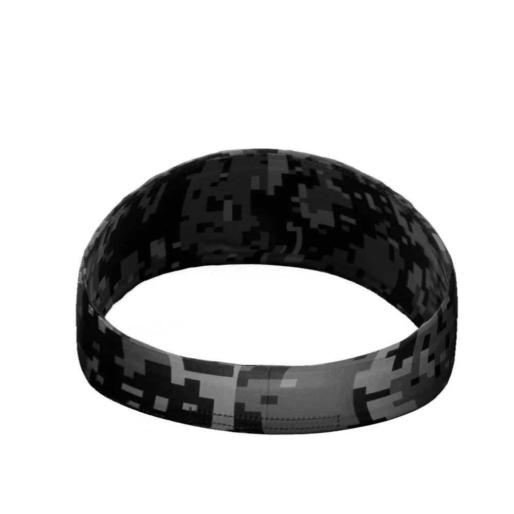 Elite Athletic Gear - Black Digi Camo Headband - Image 3