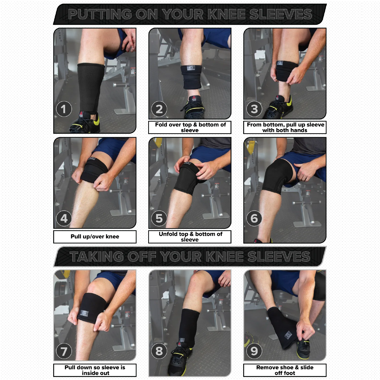 Serious Steel Fitness - Black Label Knee Sleeves (7mm) - Image 5