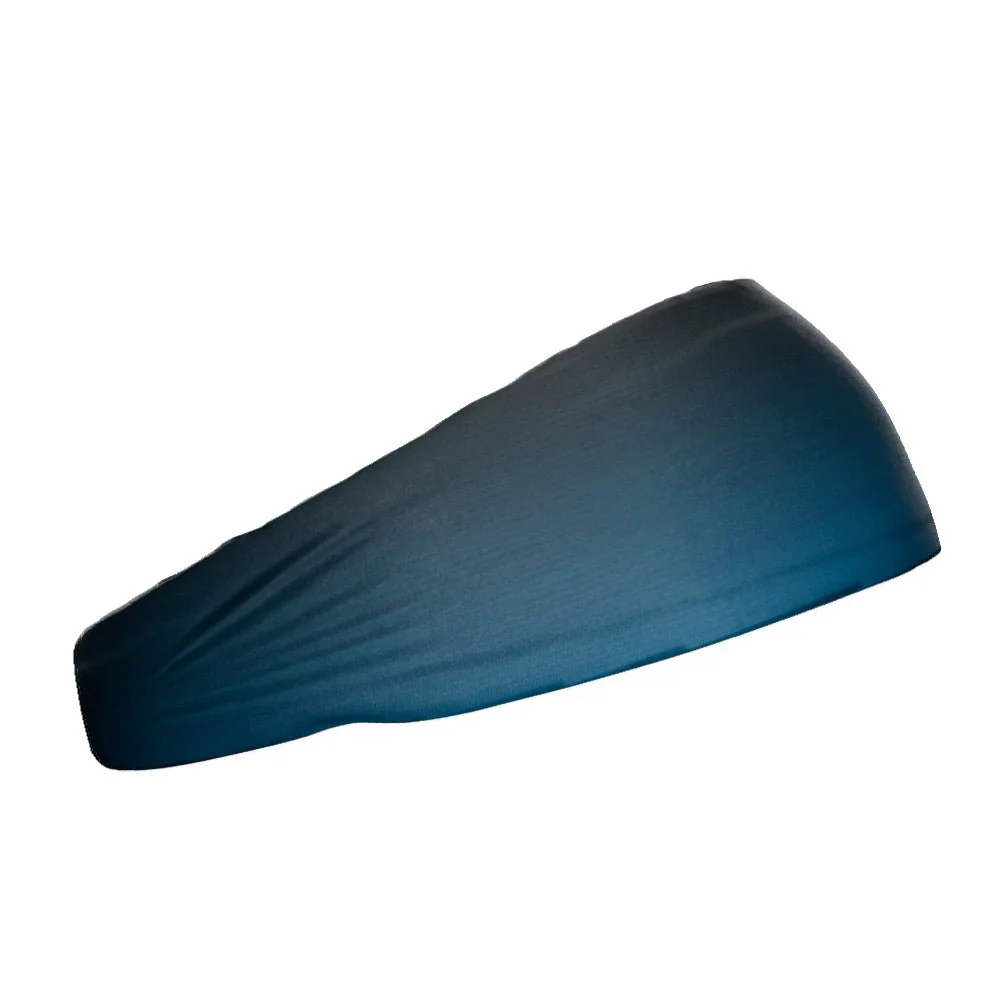 Elite Athletic Gear - Blue Faded Headband - Image 2