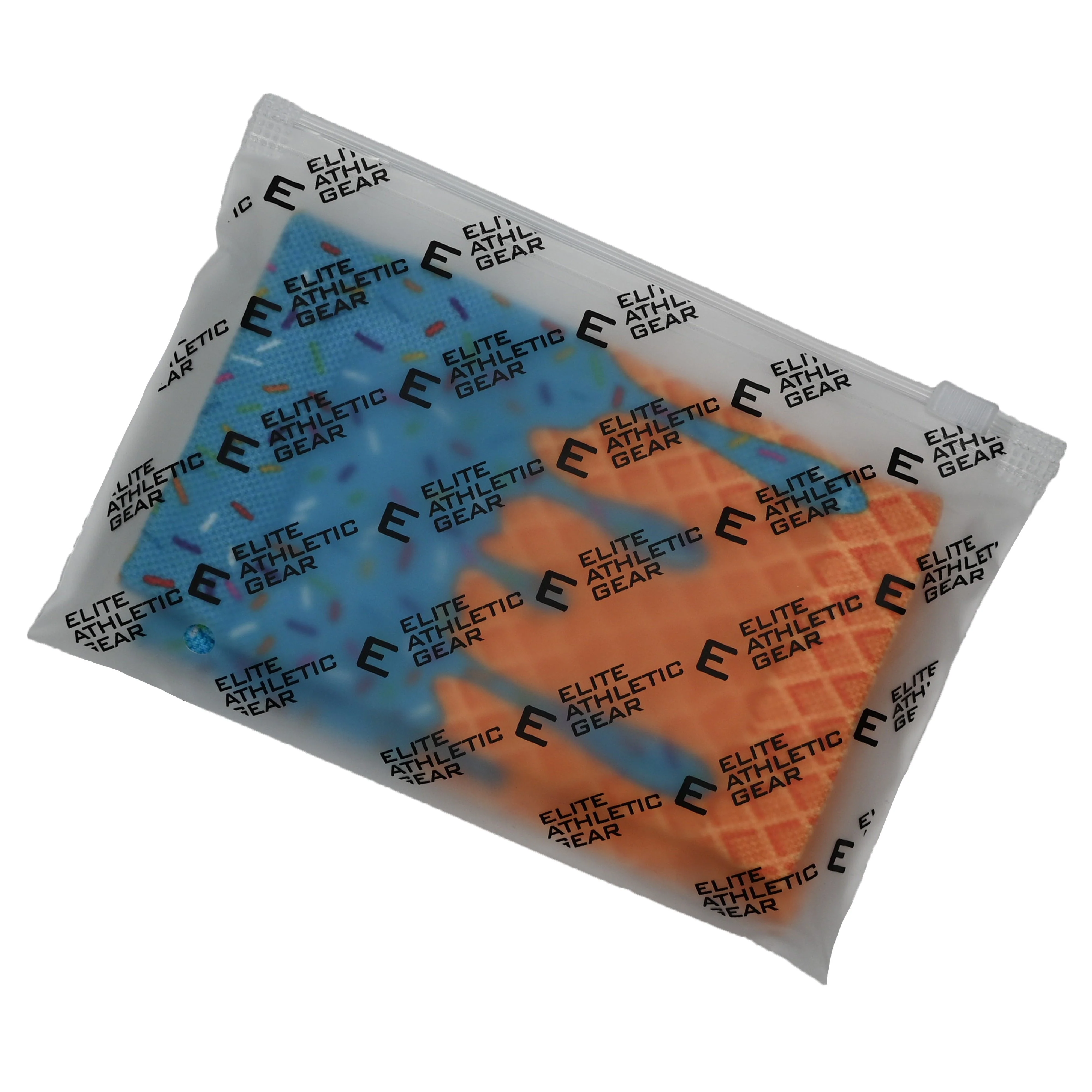 Elite Athletic Gear - Blue Ice Cream Wrist Support Sleeves - Image 3