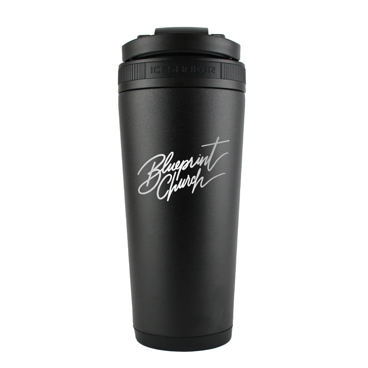 Ice Shaker - Blueprint Church Script 26oz Shaker