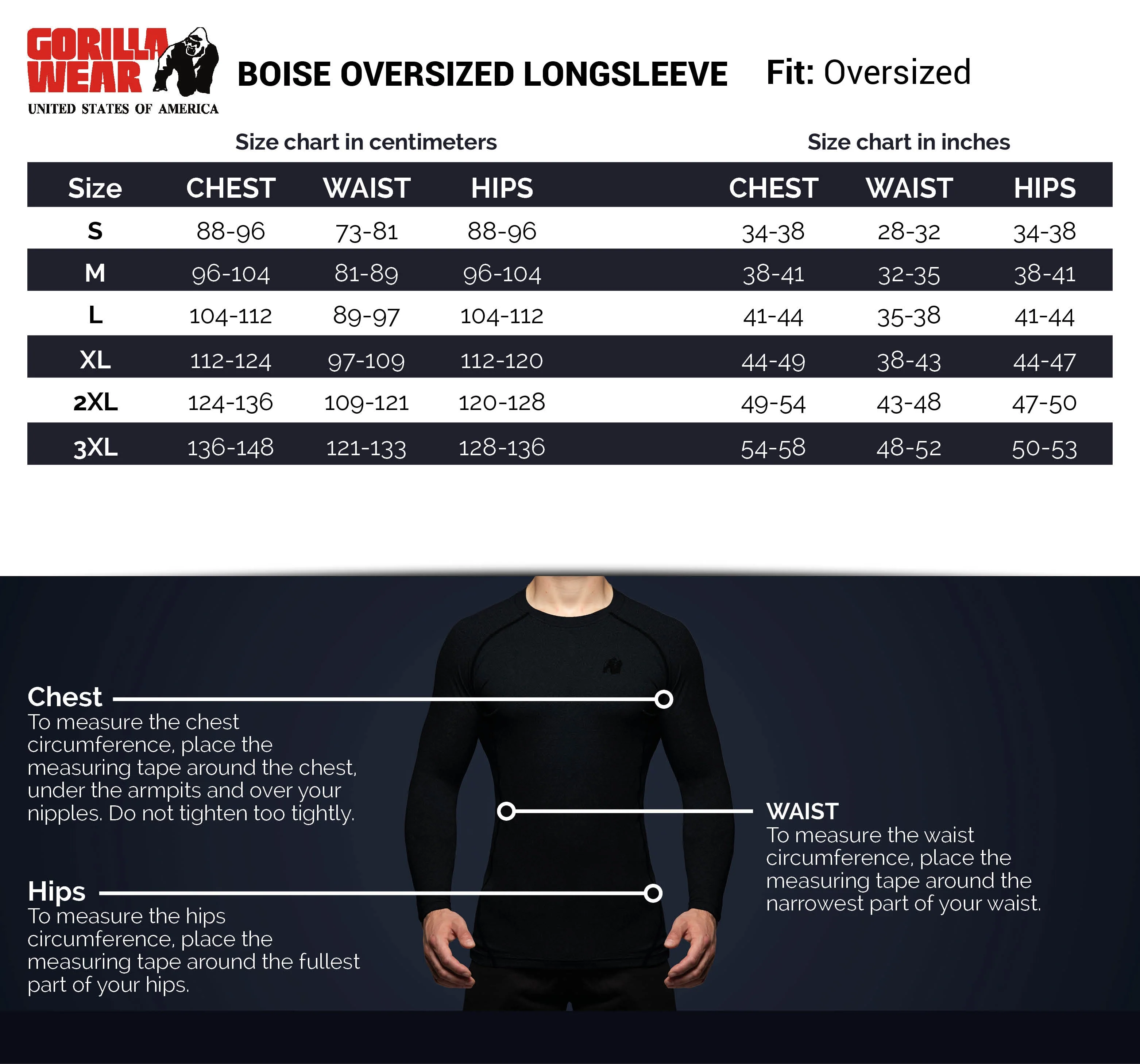 Gorilla Wear - Boise Oversized Long Sleeve - Army Green - Image 9