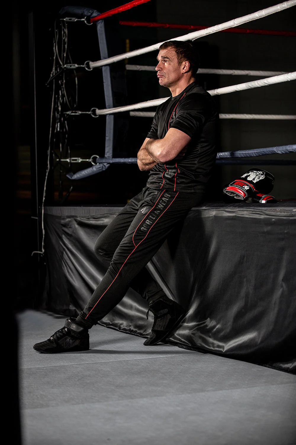 Gorilla Wear - Branson Pants - Black/Red - Image 6