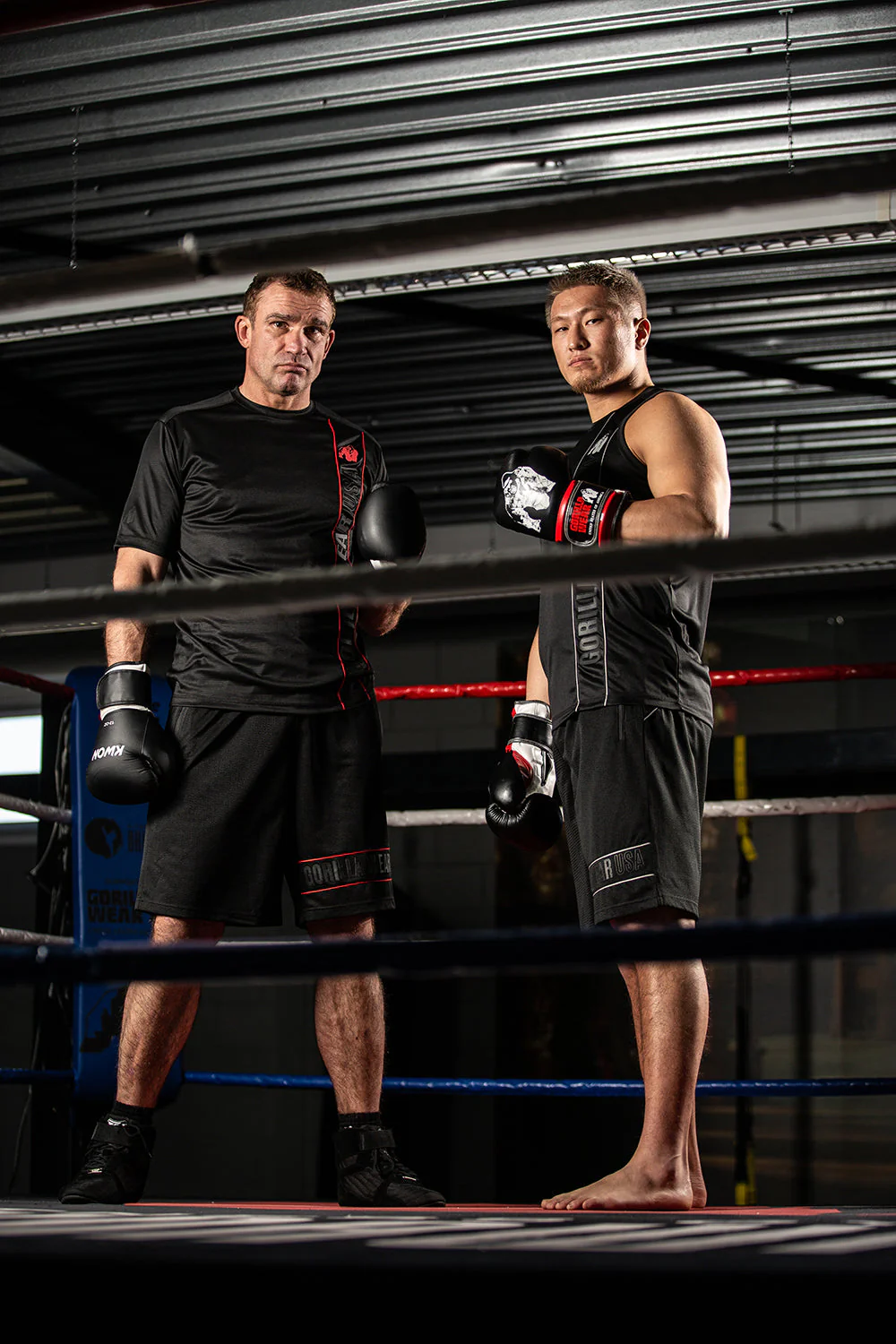 Gorilla Wear - Branson Shorts - Black/Red - Image 5