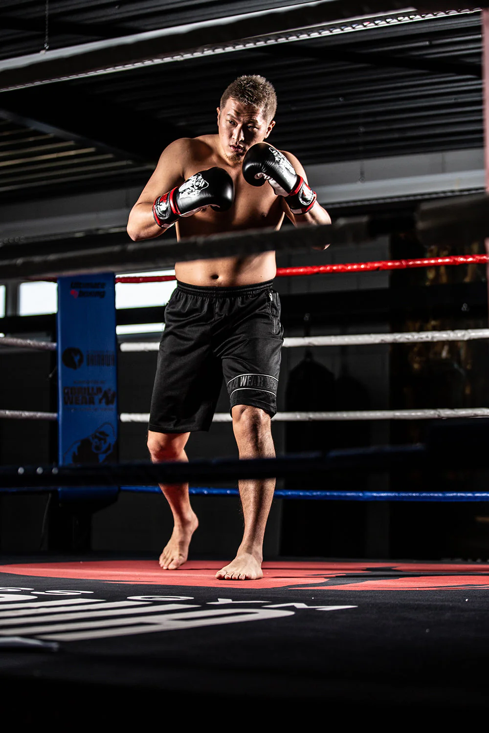 Gorilla Wear - Branson Shorts - Black/Red - Image 6