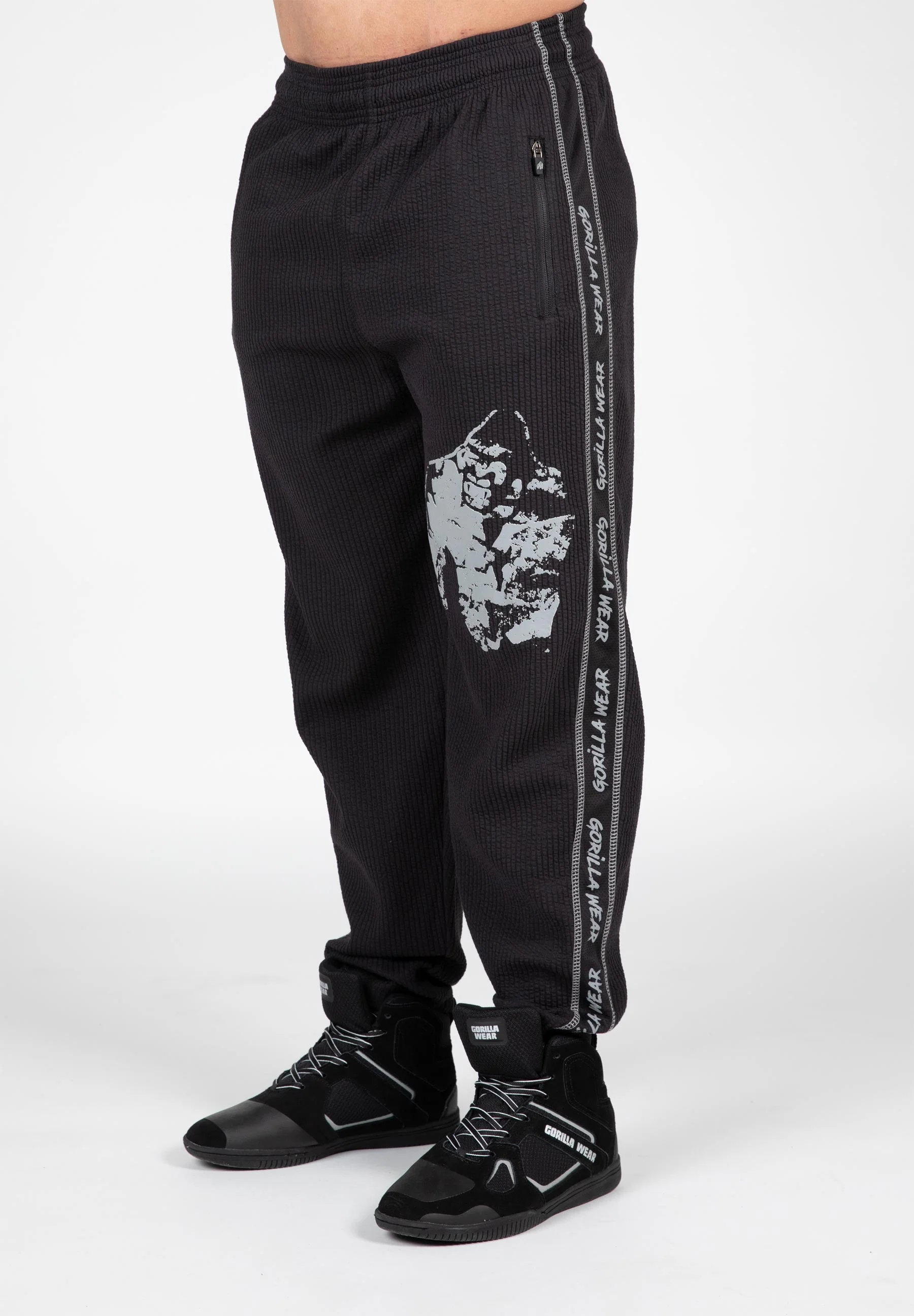 Gorilla Wear - Buffalo Old School Pants - Black/Gray