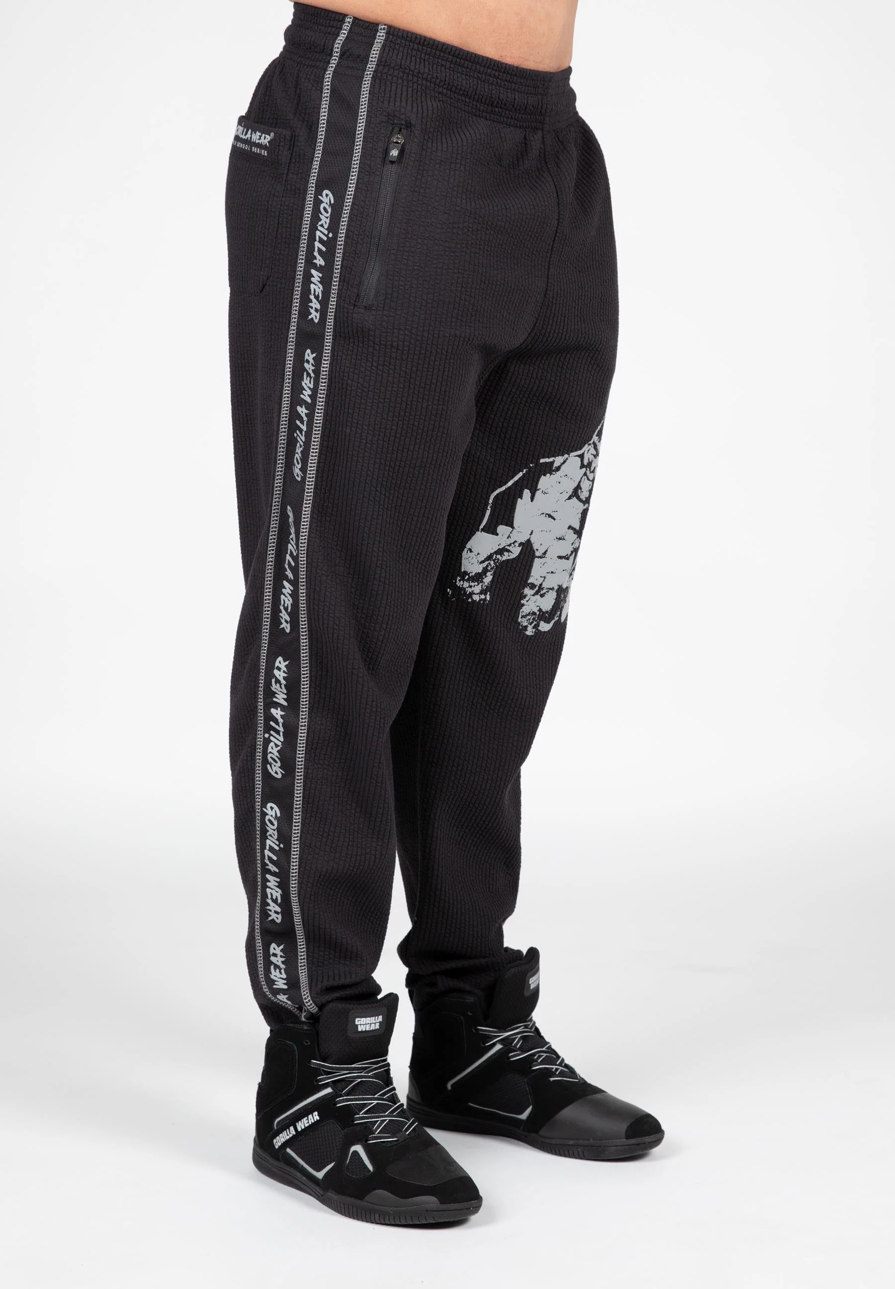 Gorilla Wear - Buffalo Old School Pants - Black/Gray - Image 2