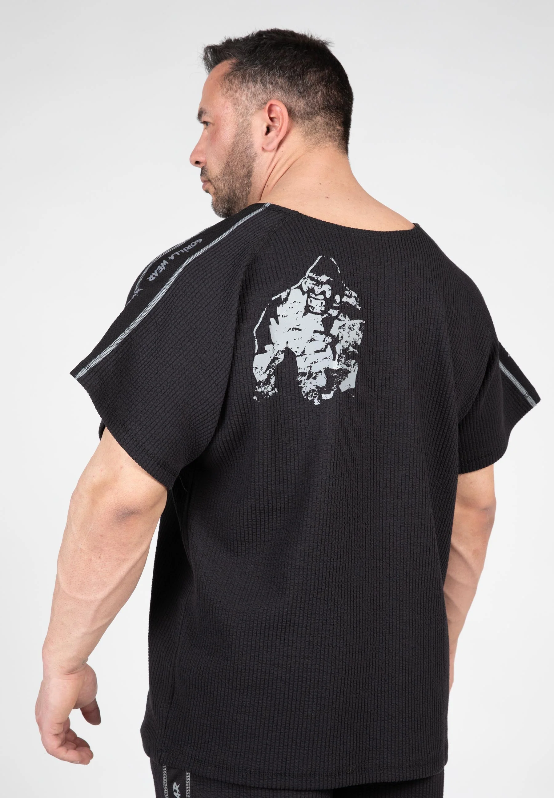 Gorilla Wear - Buffalo Old School Top -Black/Gray