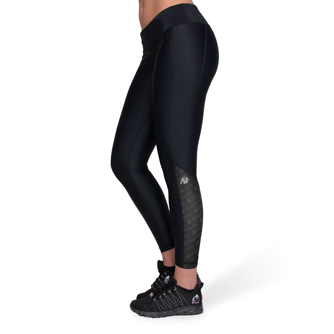 Gorilla Wear - Carlin Compression Tight - Black/Black - Image 3