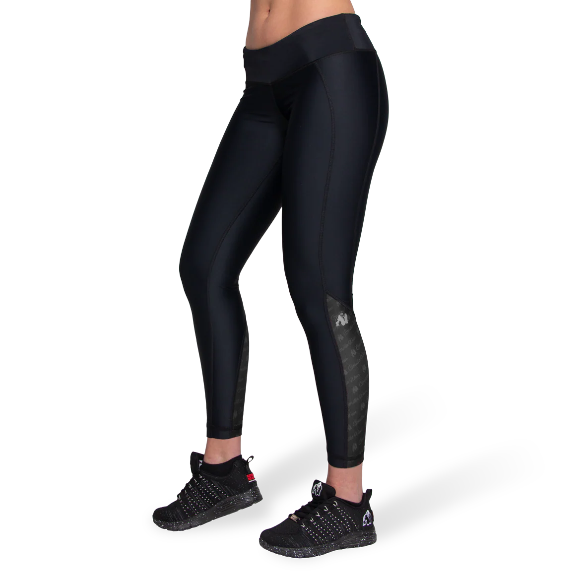 Gorilla Wear - Carlin Compression Tight - Black/Black - Image 7