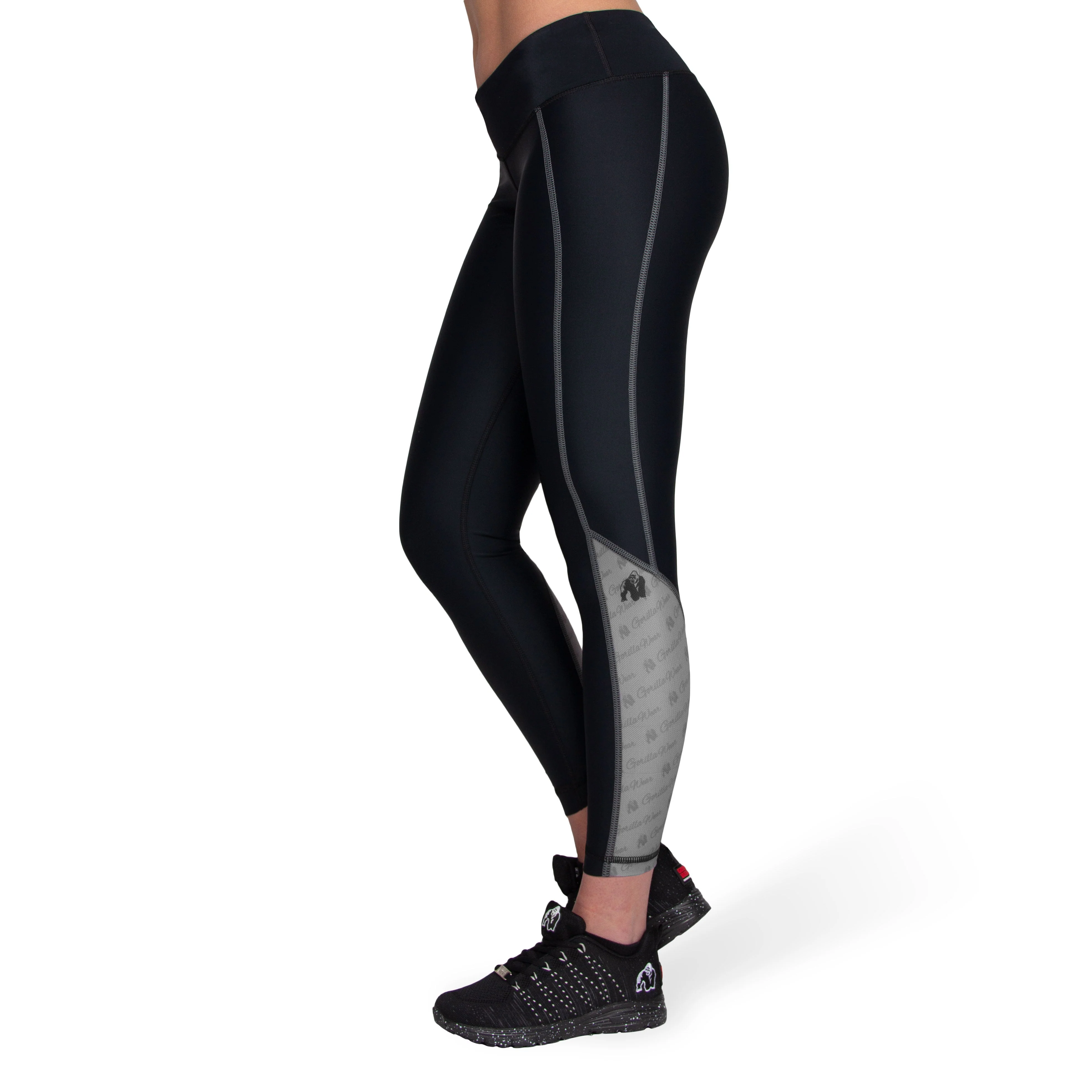 Gorilla Wear - Carlin Compression Tight - Black/Gray - Image 8
