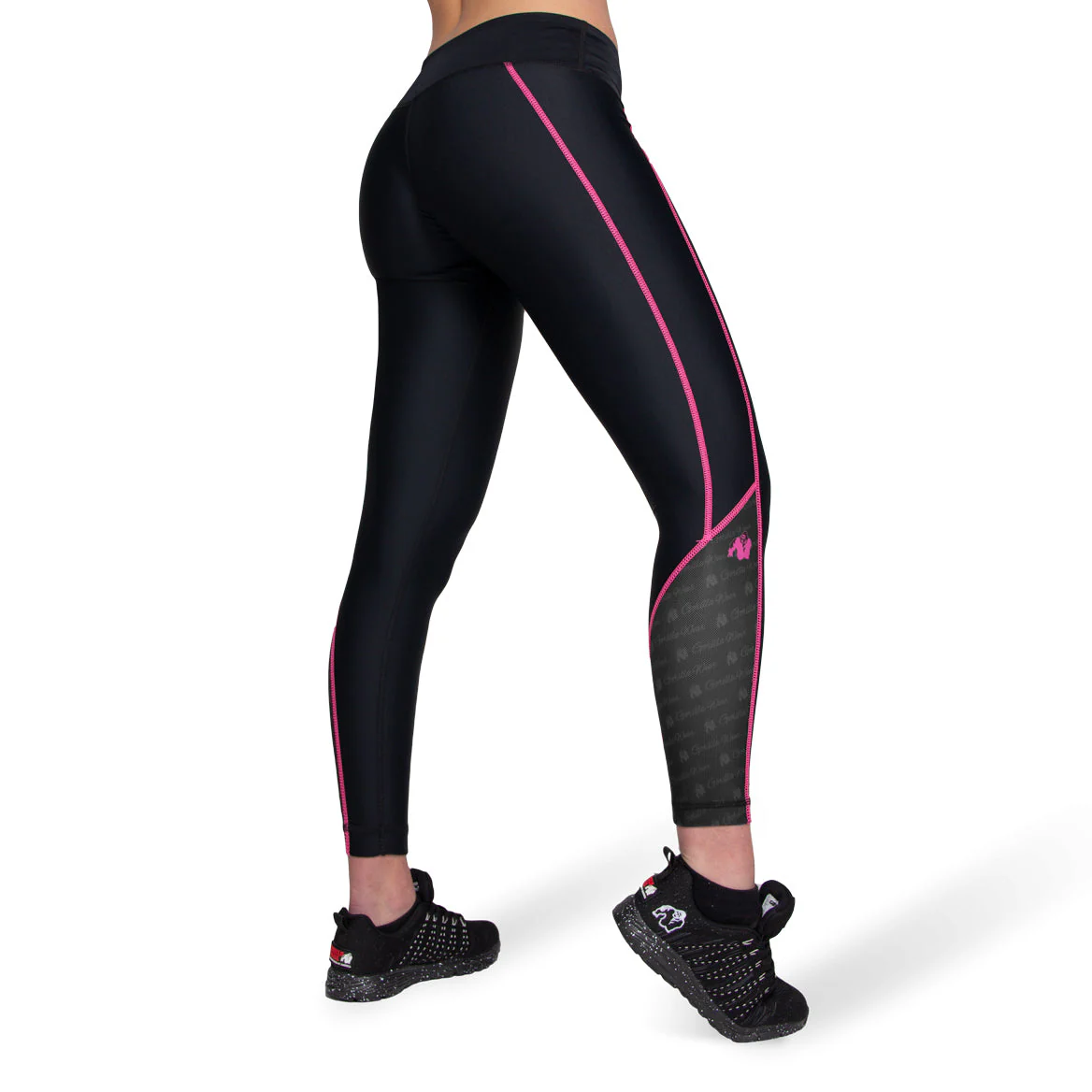 Gorilla Wear - Carlin Compression Tight - Black/Pink - Image 2