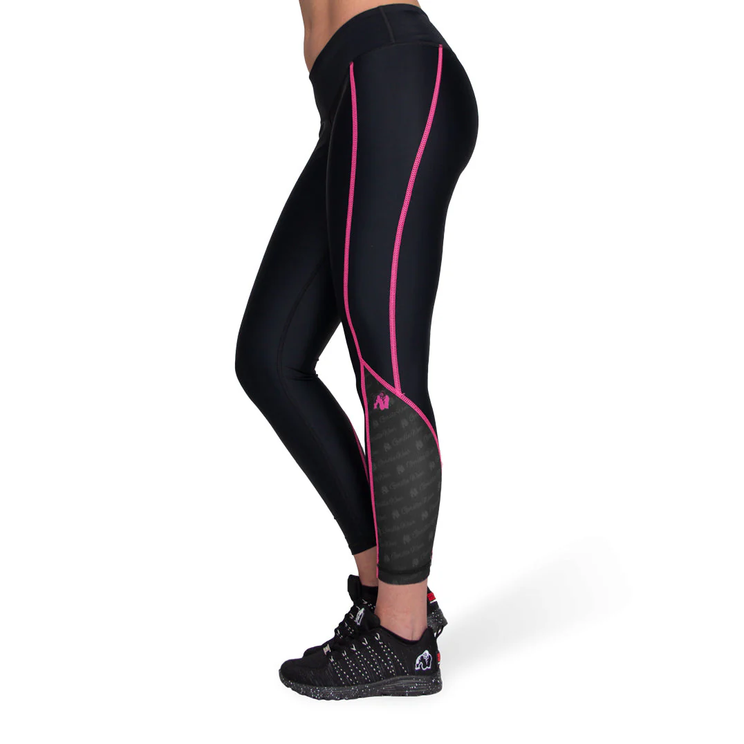 Gorilla Wear - Carlin Compression Tight - Black/Pink - Image 3