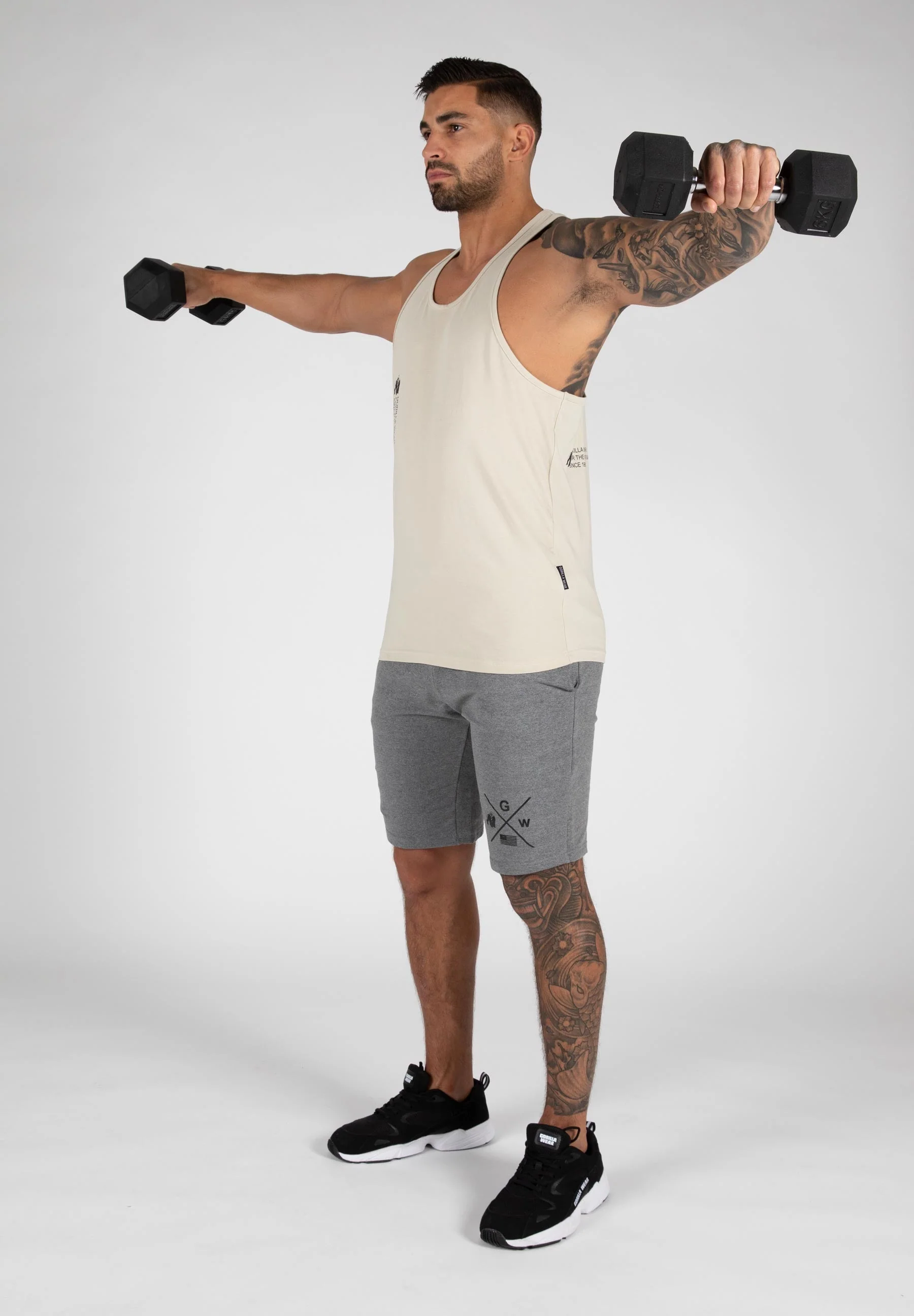 Gorilla Wear - Carrizo Tank Top - Beige - Image 3