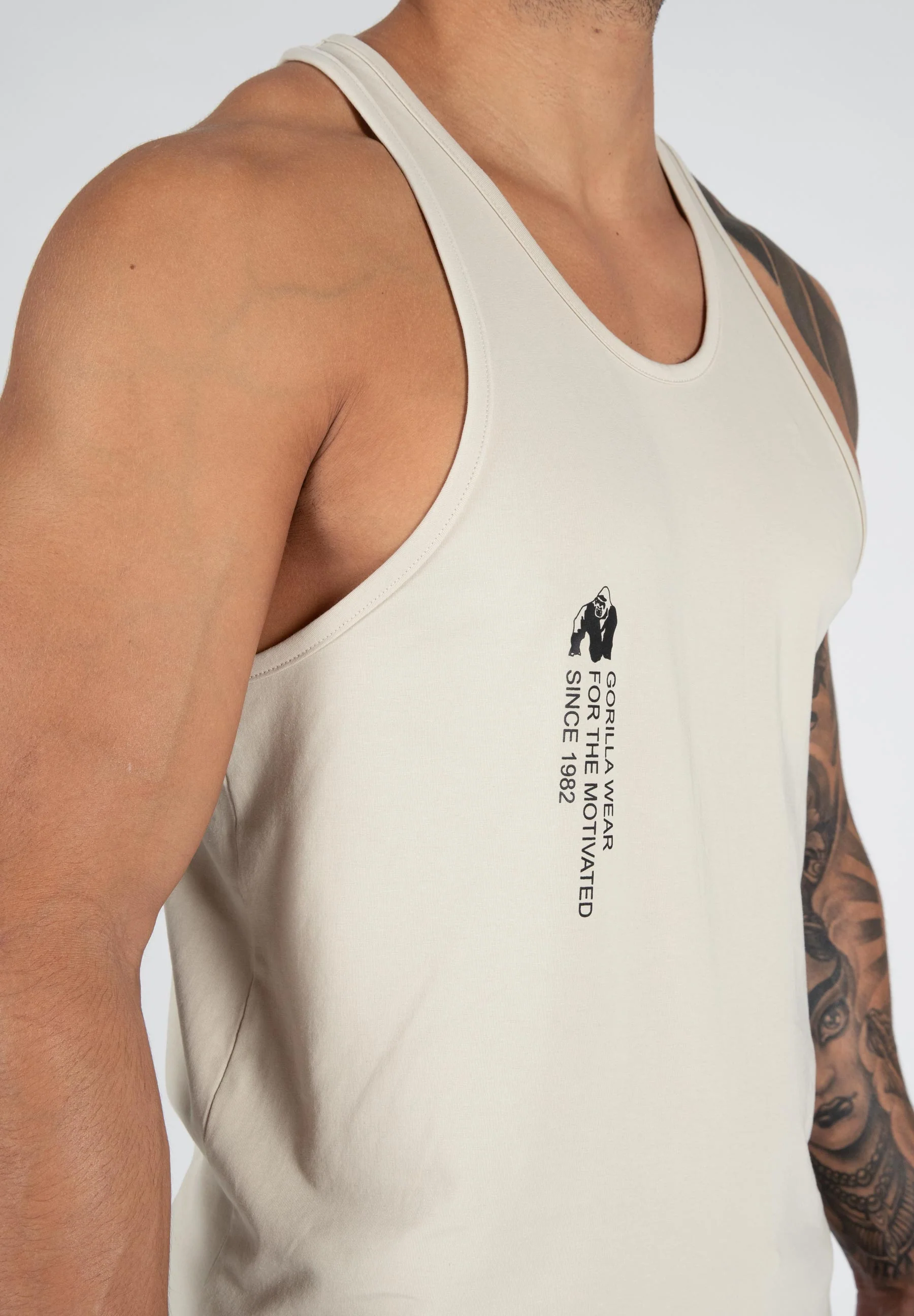 Gorilla Wear - Carrizo Tank Top - Beige - Image 5