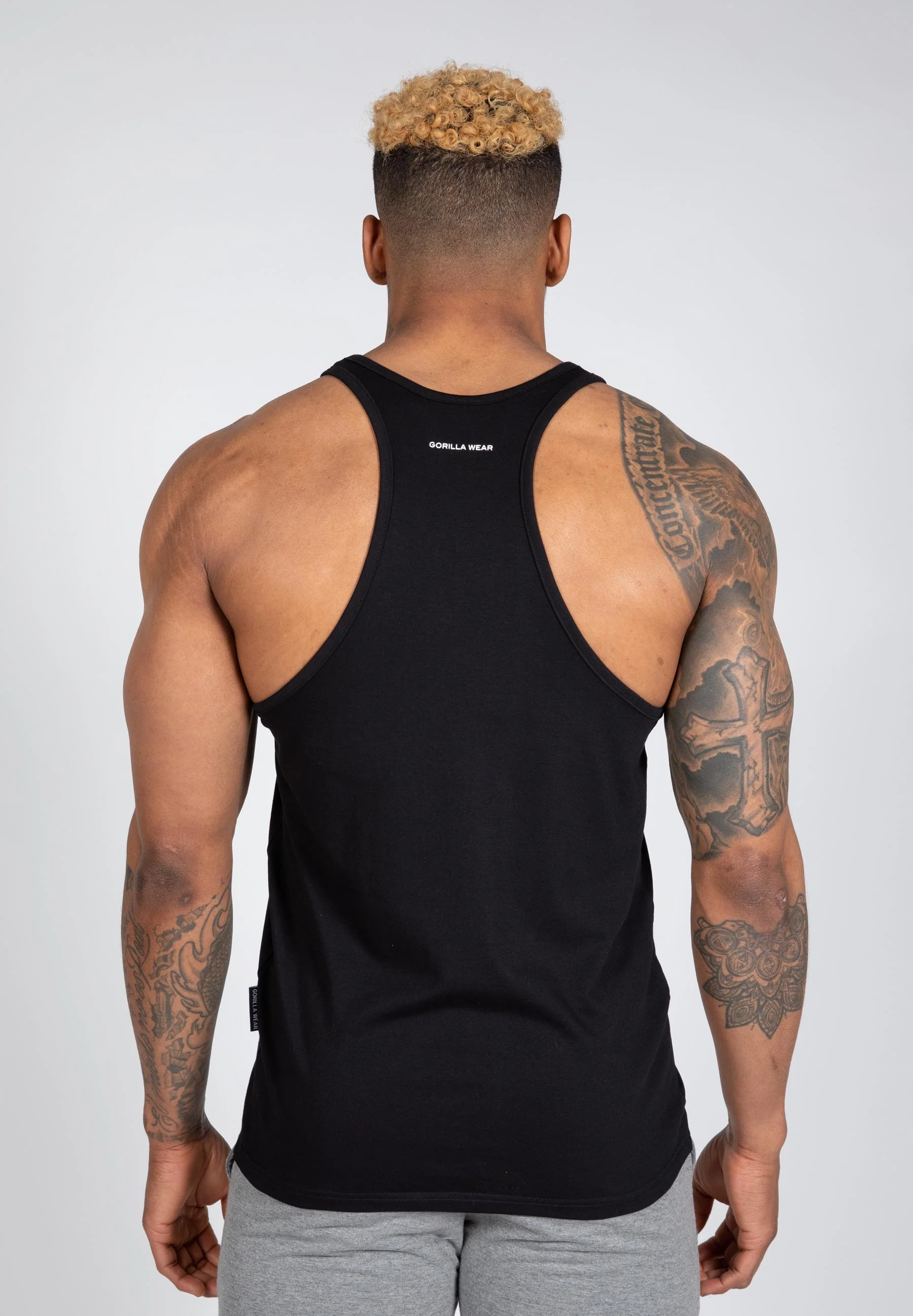 Gorilla Wear - Carter Stretch Tank Top - Black - Image 2