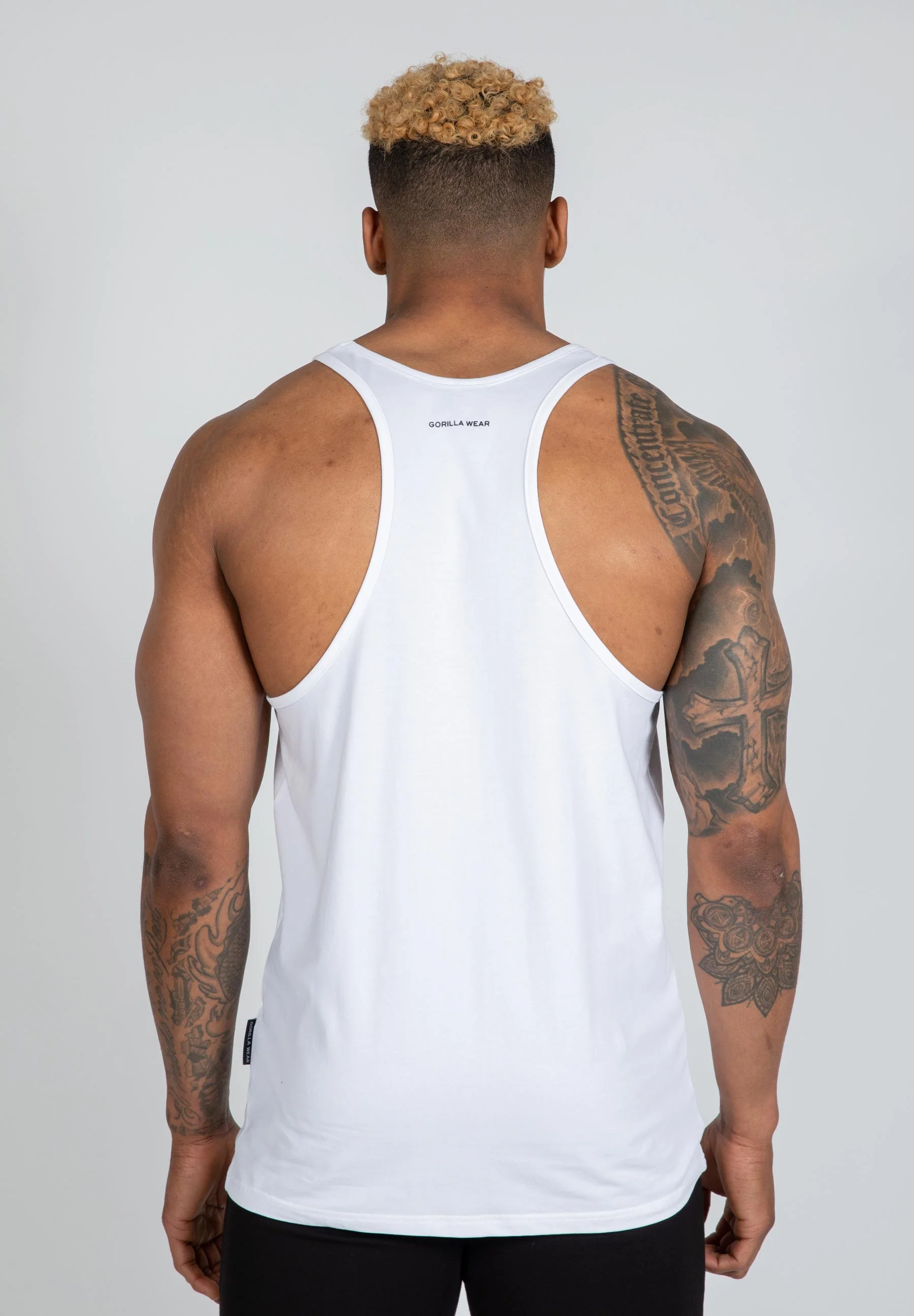 Gorilla Wear - Carter Stretch Tank Top - White - Image 3