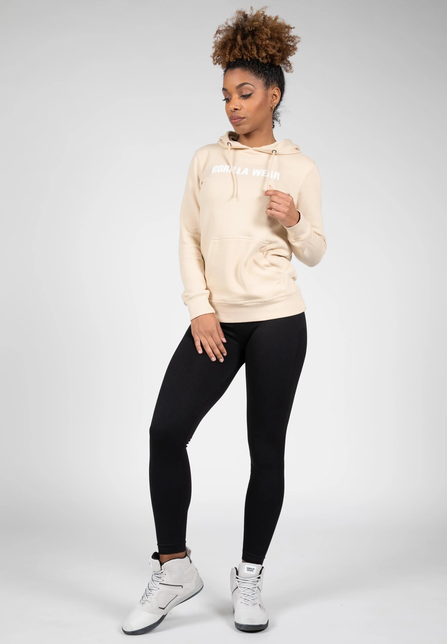 Gorilla Wear - Charlotte Hoodie - Beige - Image 3