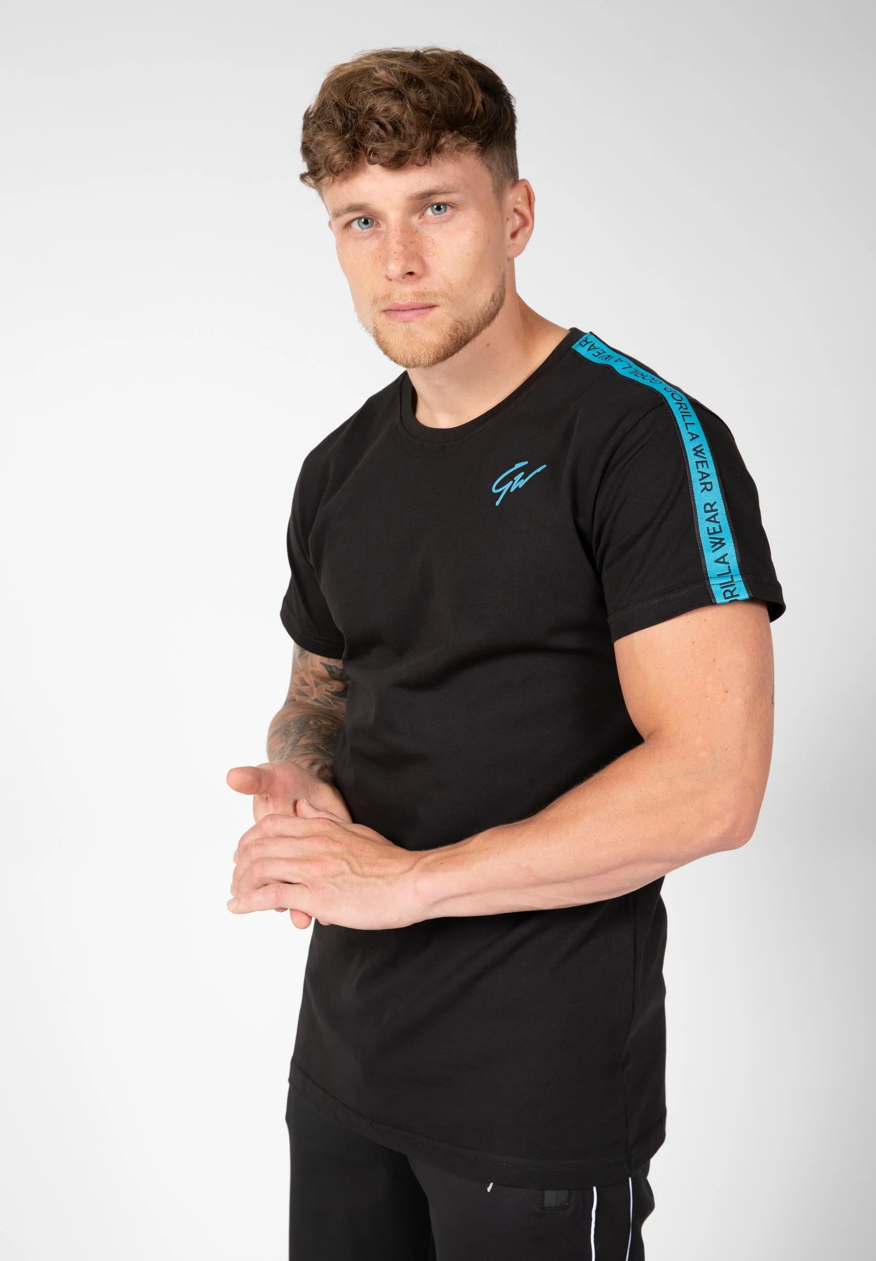 Gorilla Wear - Chester T-shirt - Black/Blue
