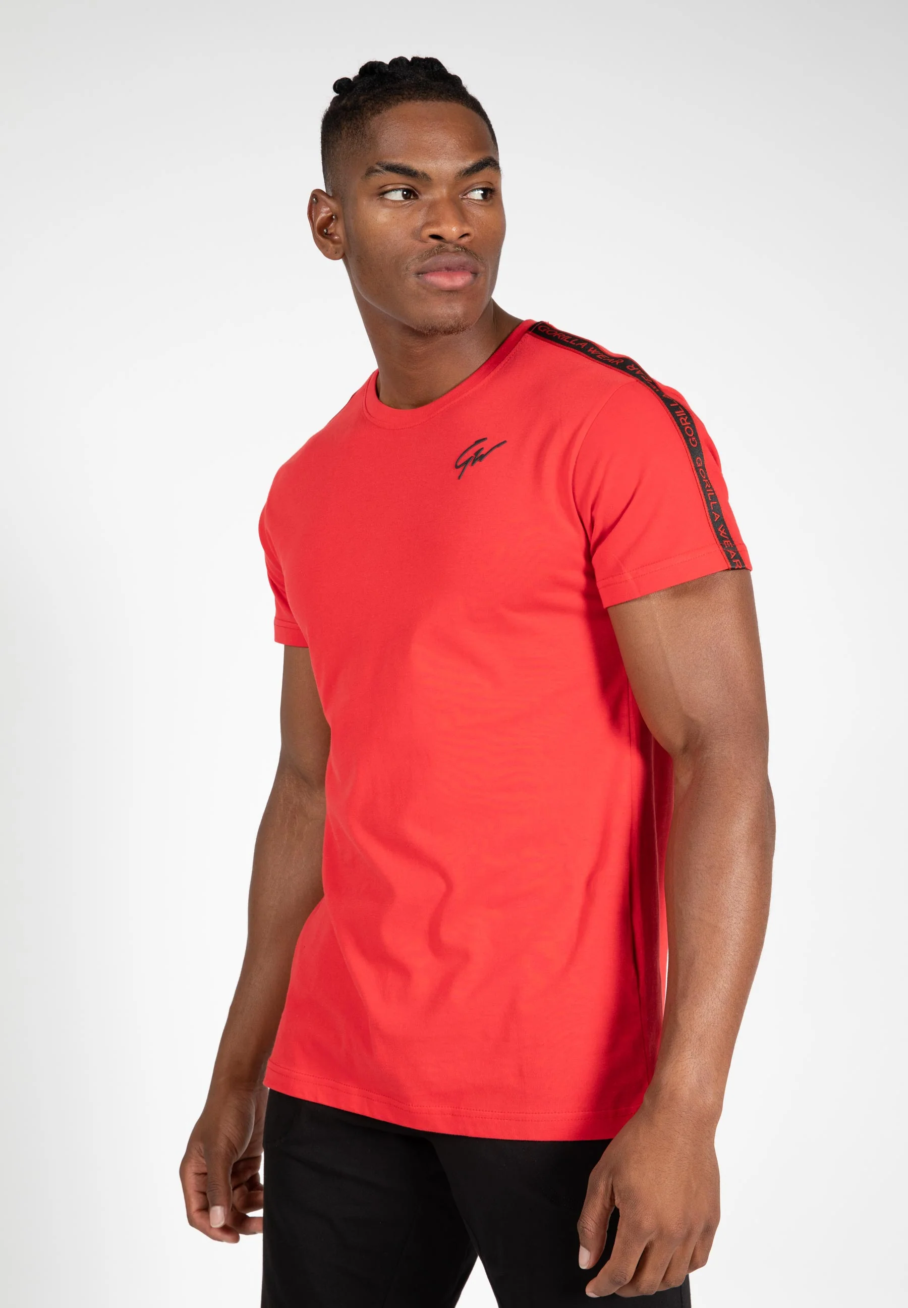 Gorilla Wear - Chester T-shirt - Red/Black