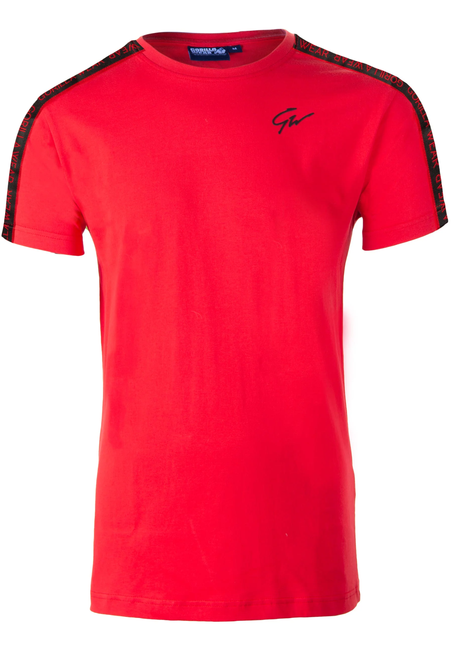 Gorilla Wear - Chester T-shirt - Red/Black - Image 6
