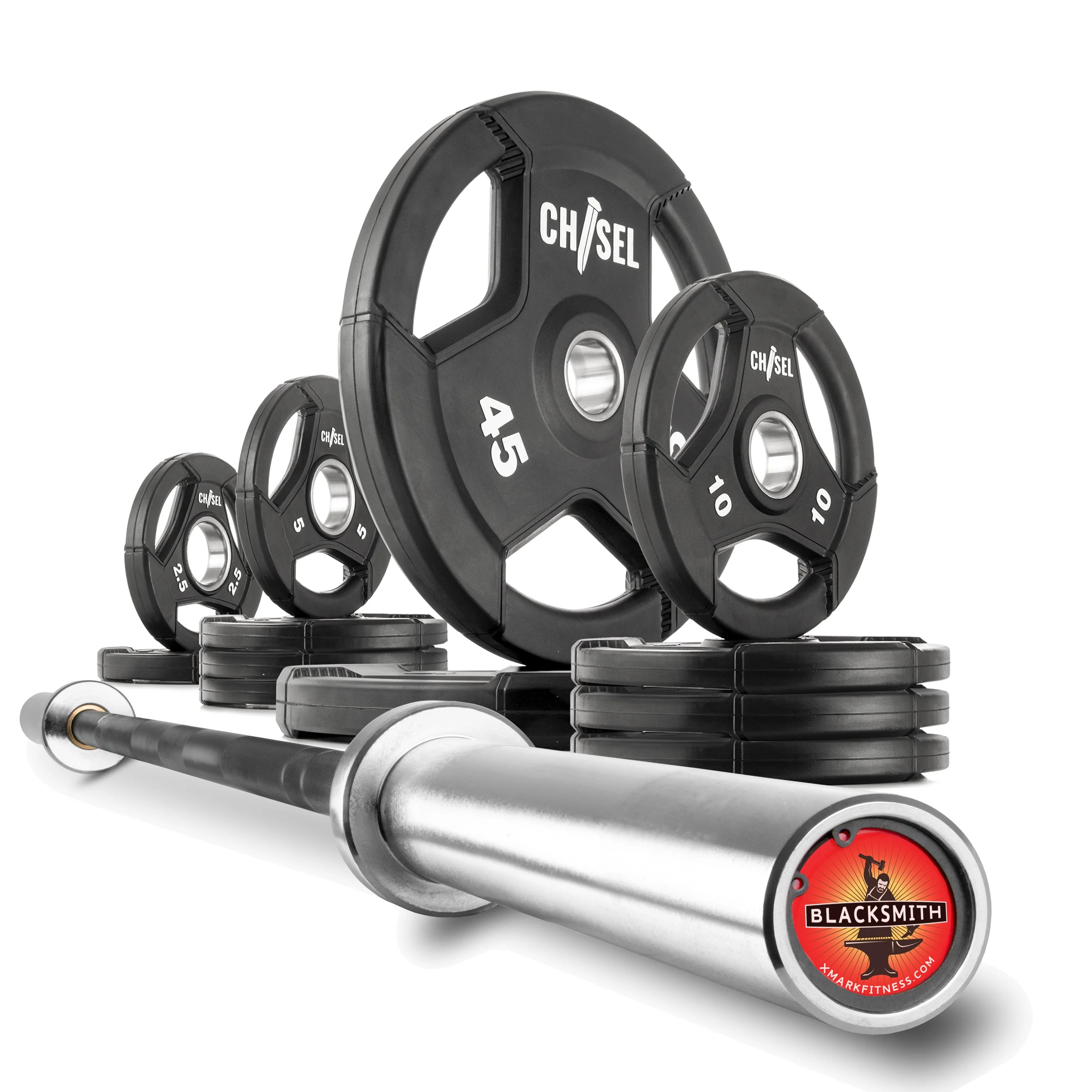 XMARK - Chisel Olympic Weight Plates & Bar Set Builder