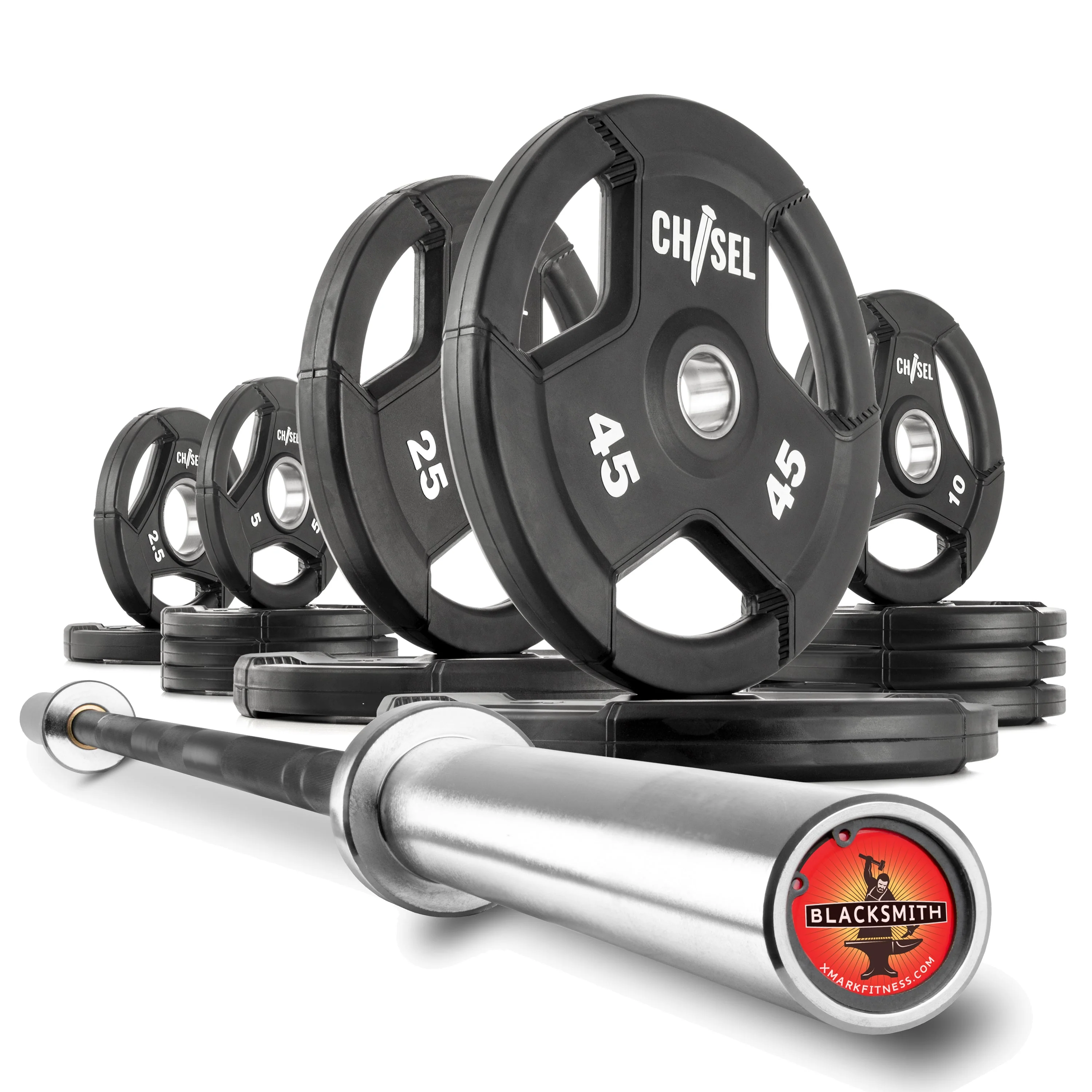 XMARK - Chisel Olympic Weight Plates & Bar Set Builder - Image 2