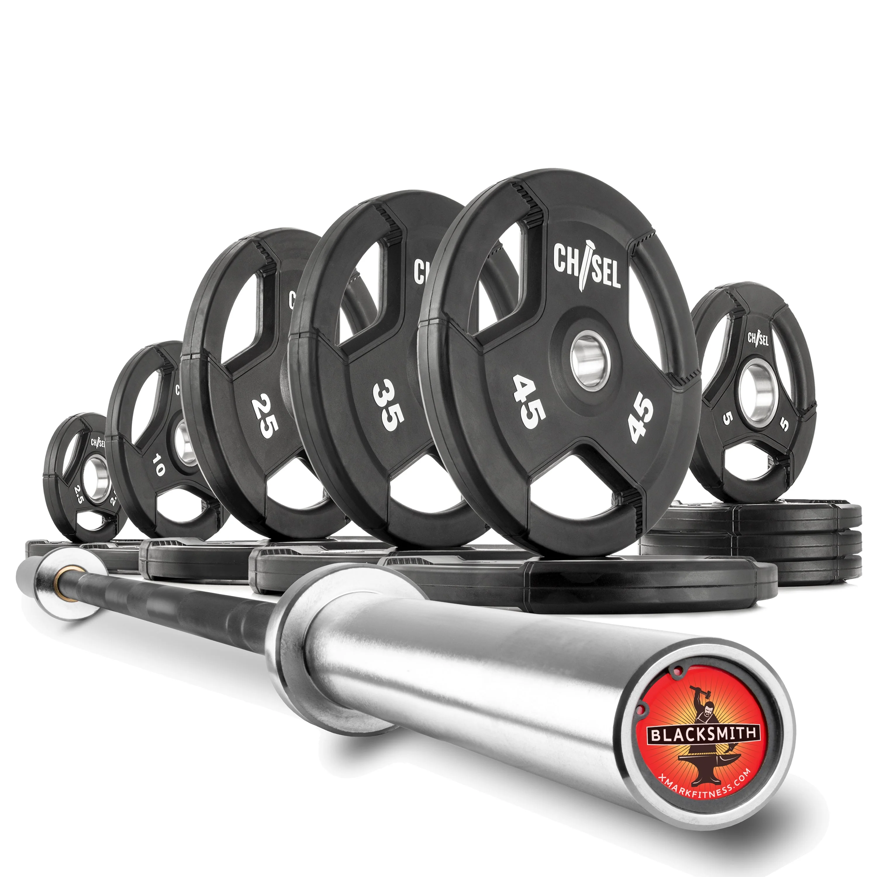 XMARK - Chisel Olympic Weight Plates & Bar Set Builder - Image 3