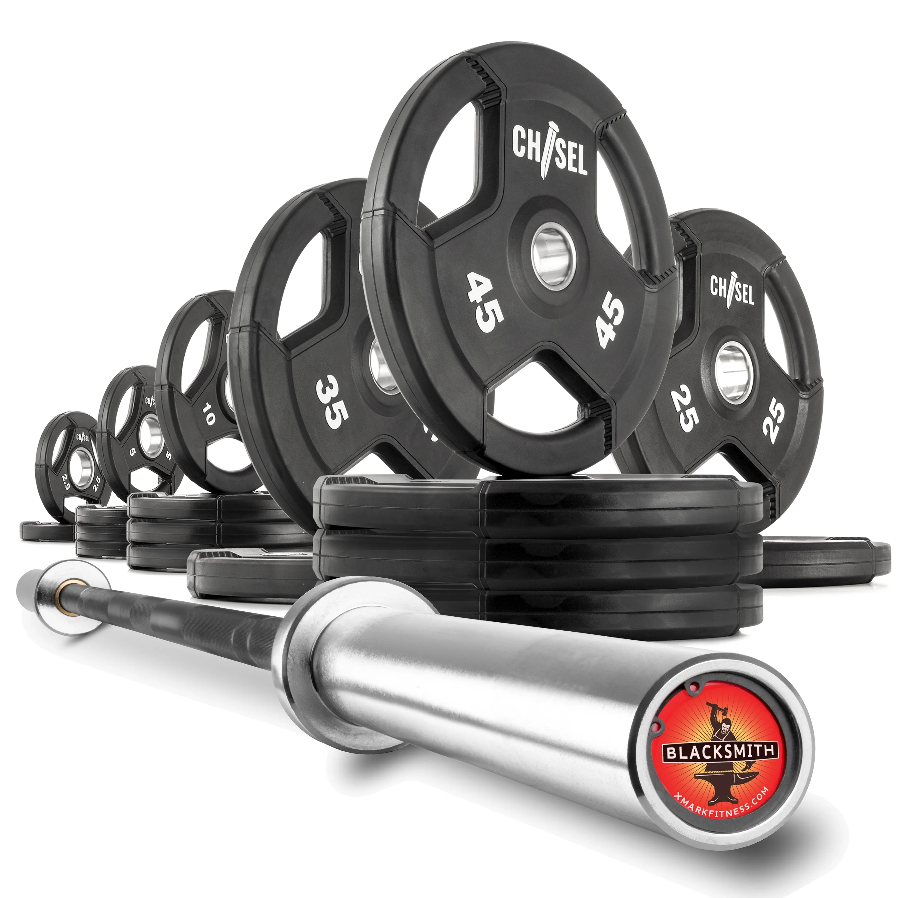 XMARK - Chisel Olympic Weight Plates & Bar Set Builder - Image 4