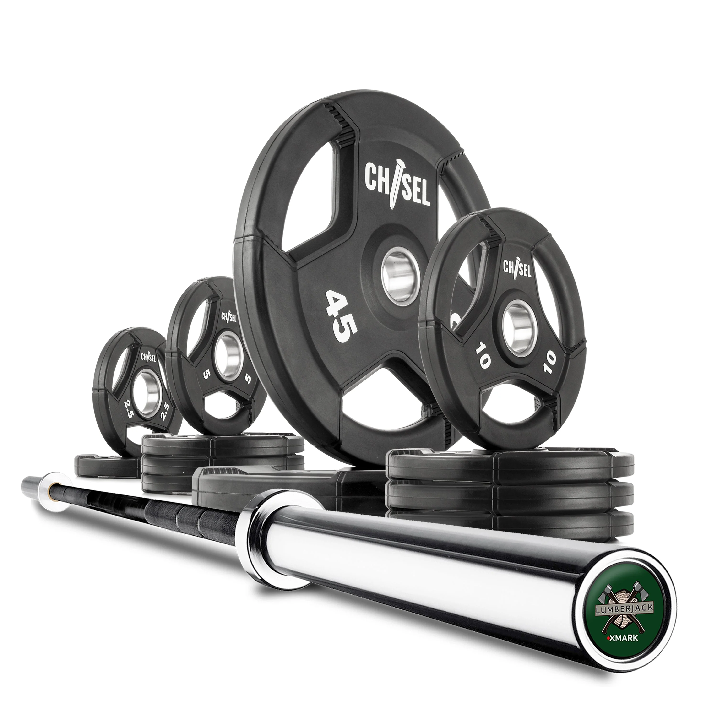XMARK - Chisel Olympic Weight Plates & Bar Set Builder - Image 5