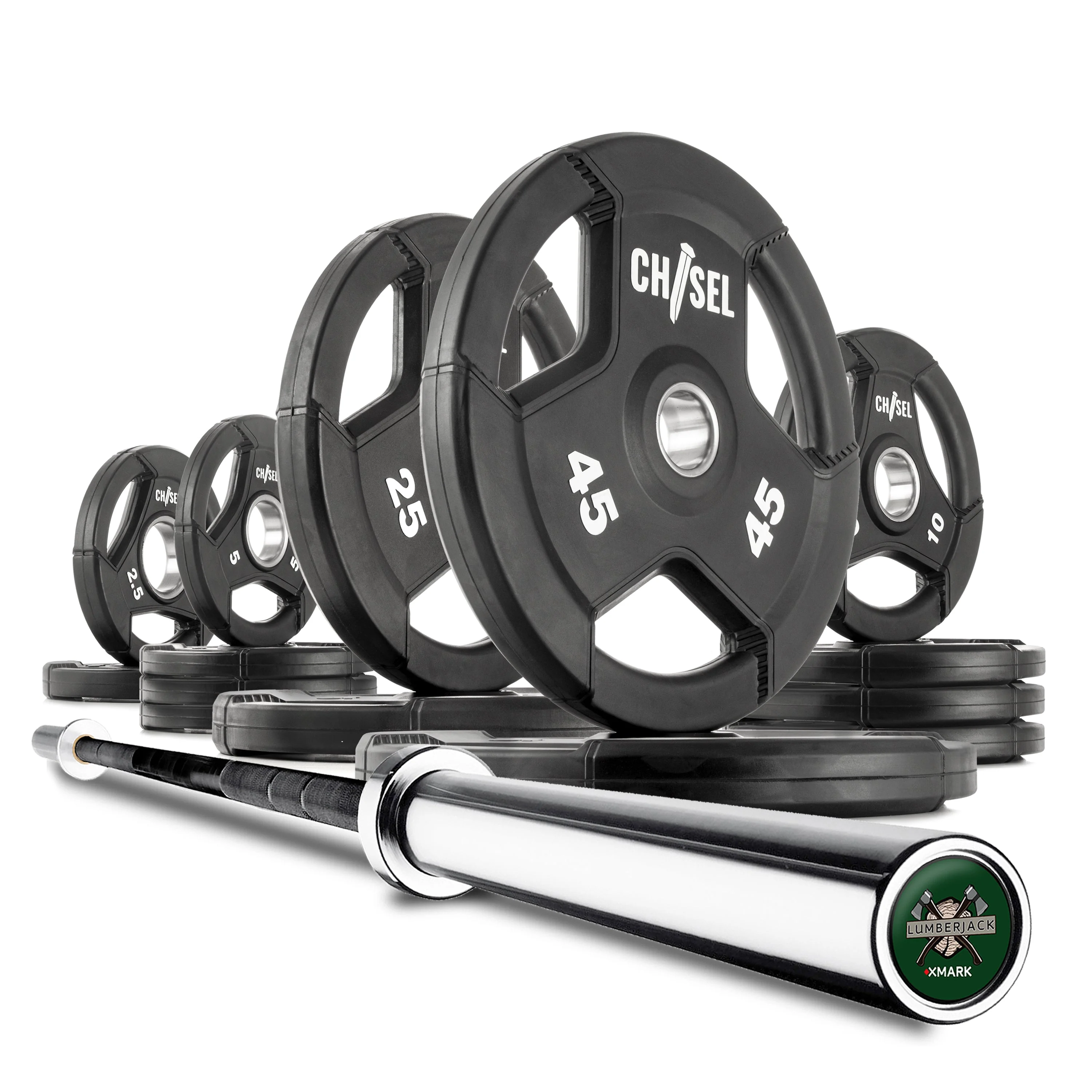XMARK - Chisel Olympic Weight Plates & Bar Set Builder - Image 6