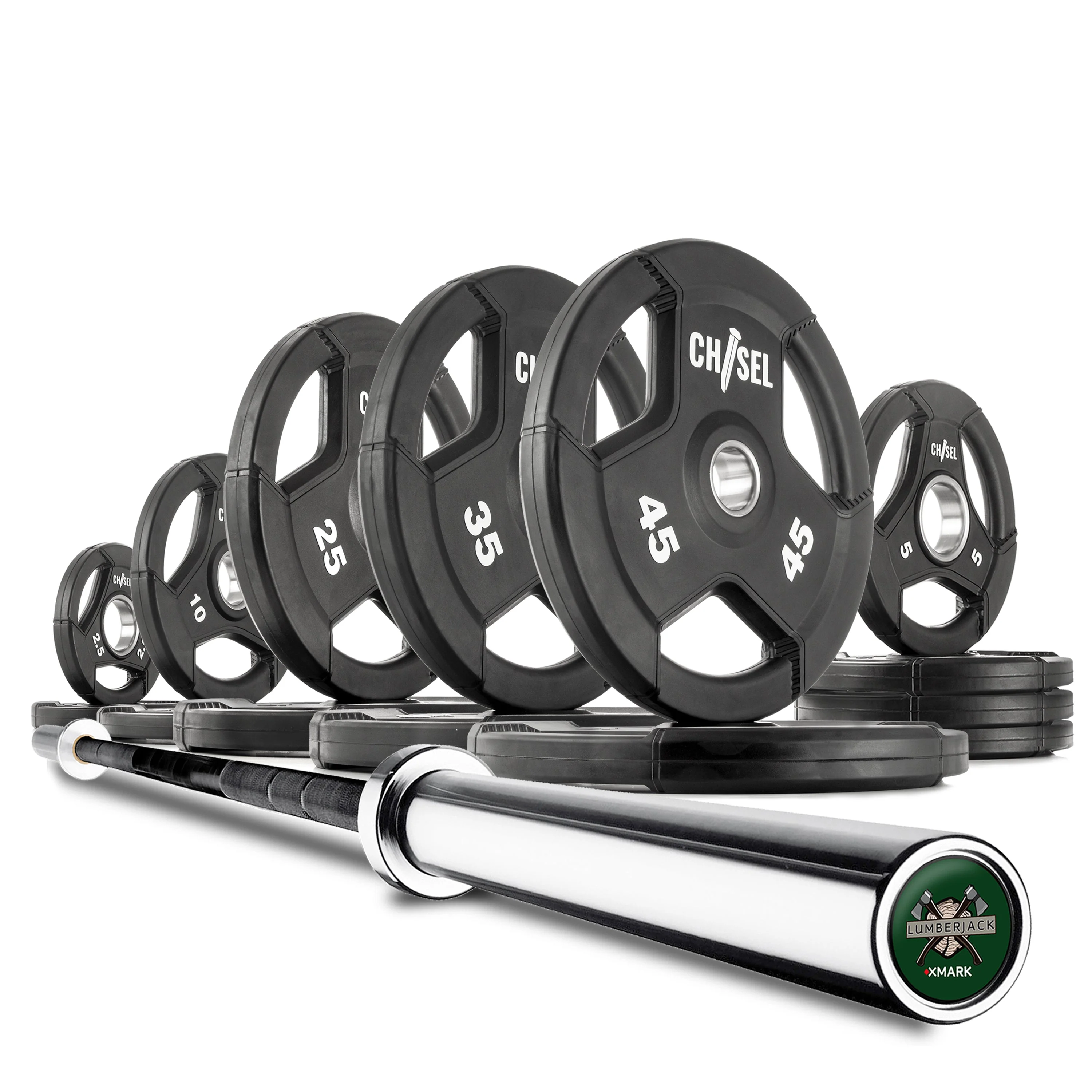 XMARK - Chisel Olympic Weight Plates & Bar Set Builder - Image 7