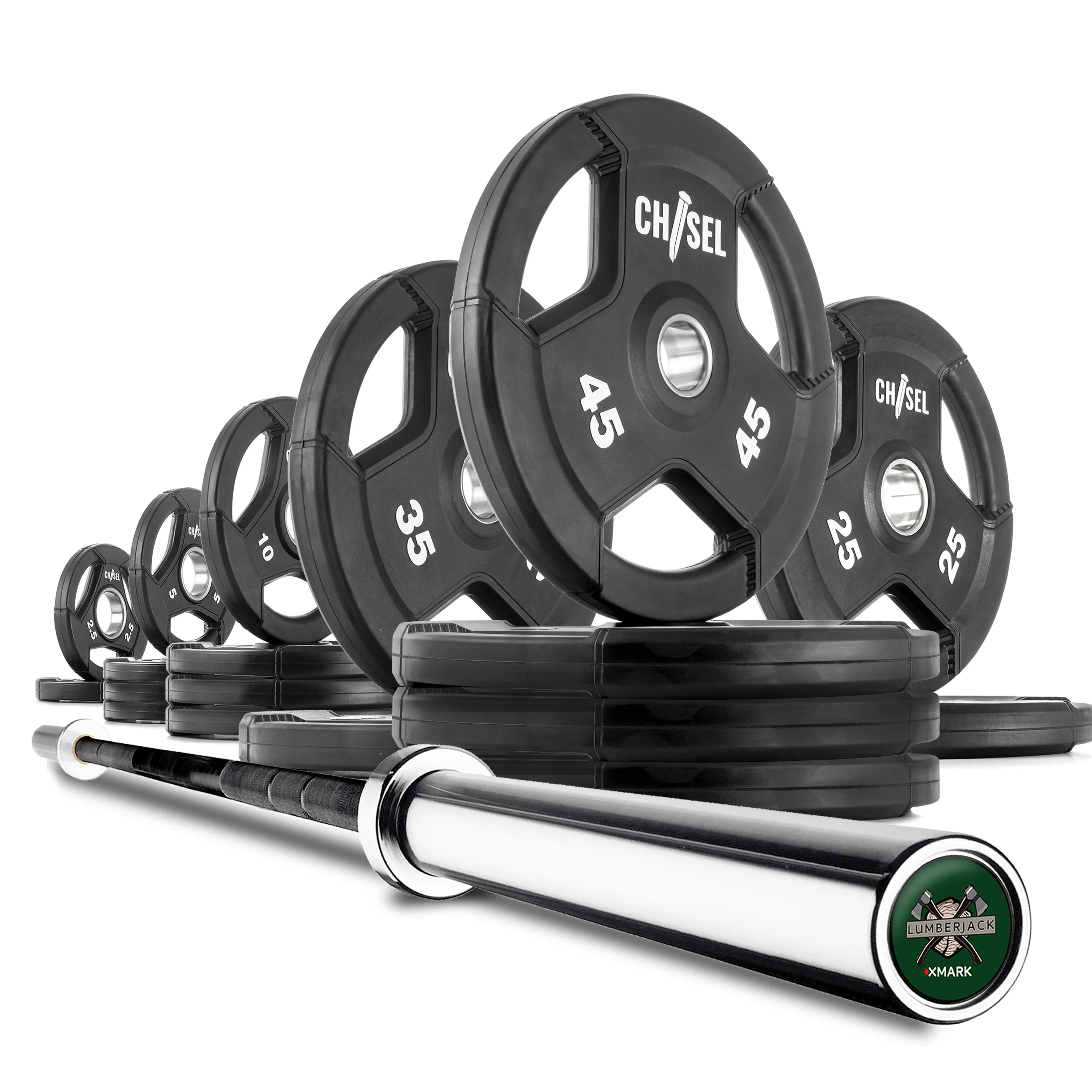 XMARK - Chisel Olympic Weight Plates & Bar Set Builder - Image 8