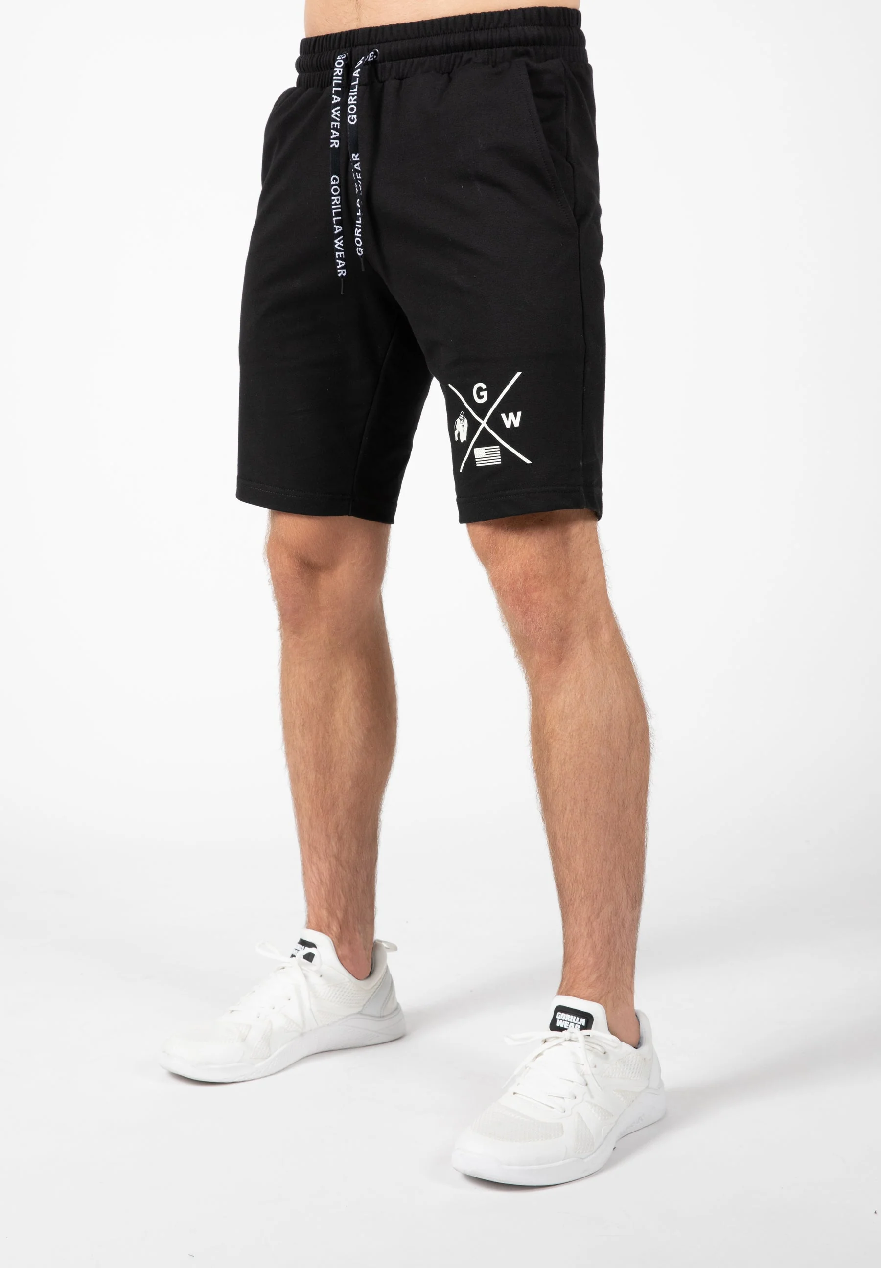 Gorilla Wear - Cisco Shorts - Black/White