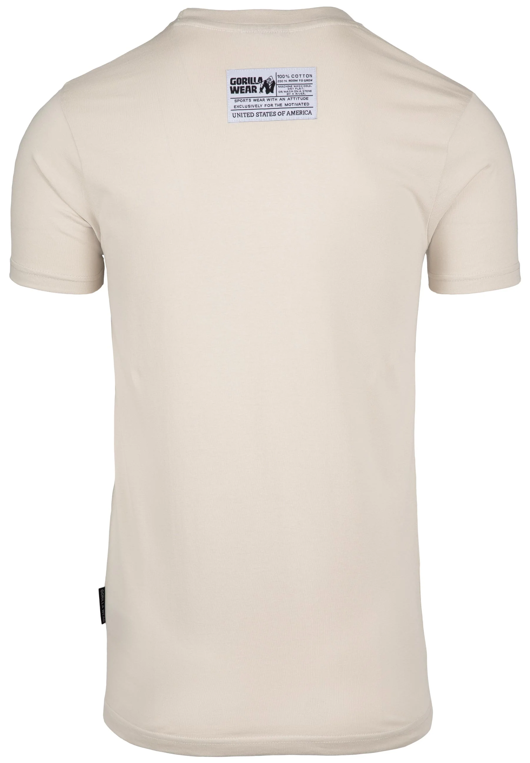Gorilla Wear - Classic T-shirt - Beige - Image 6