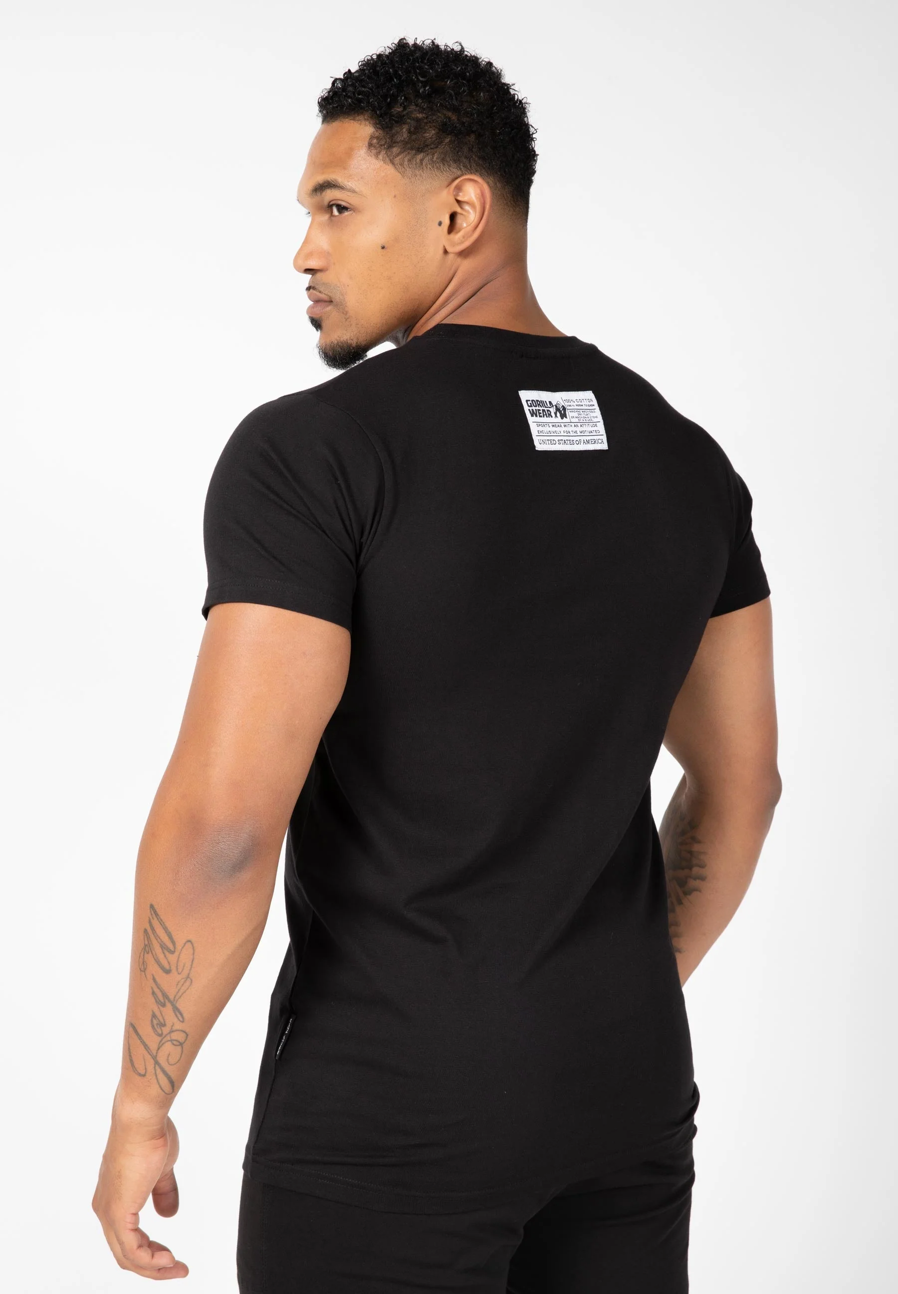Gorilla Wear - Classic T-shirt - Black/Gold - Image 2
