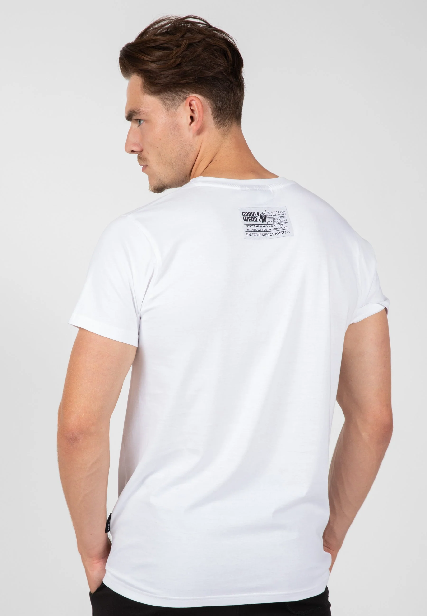 Gorilla Wear - Classic T-shirt - White - Image 2
