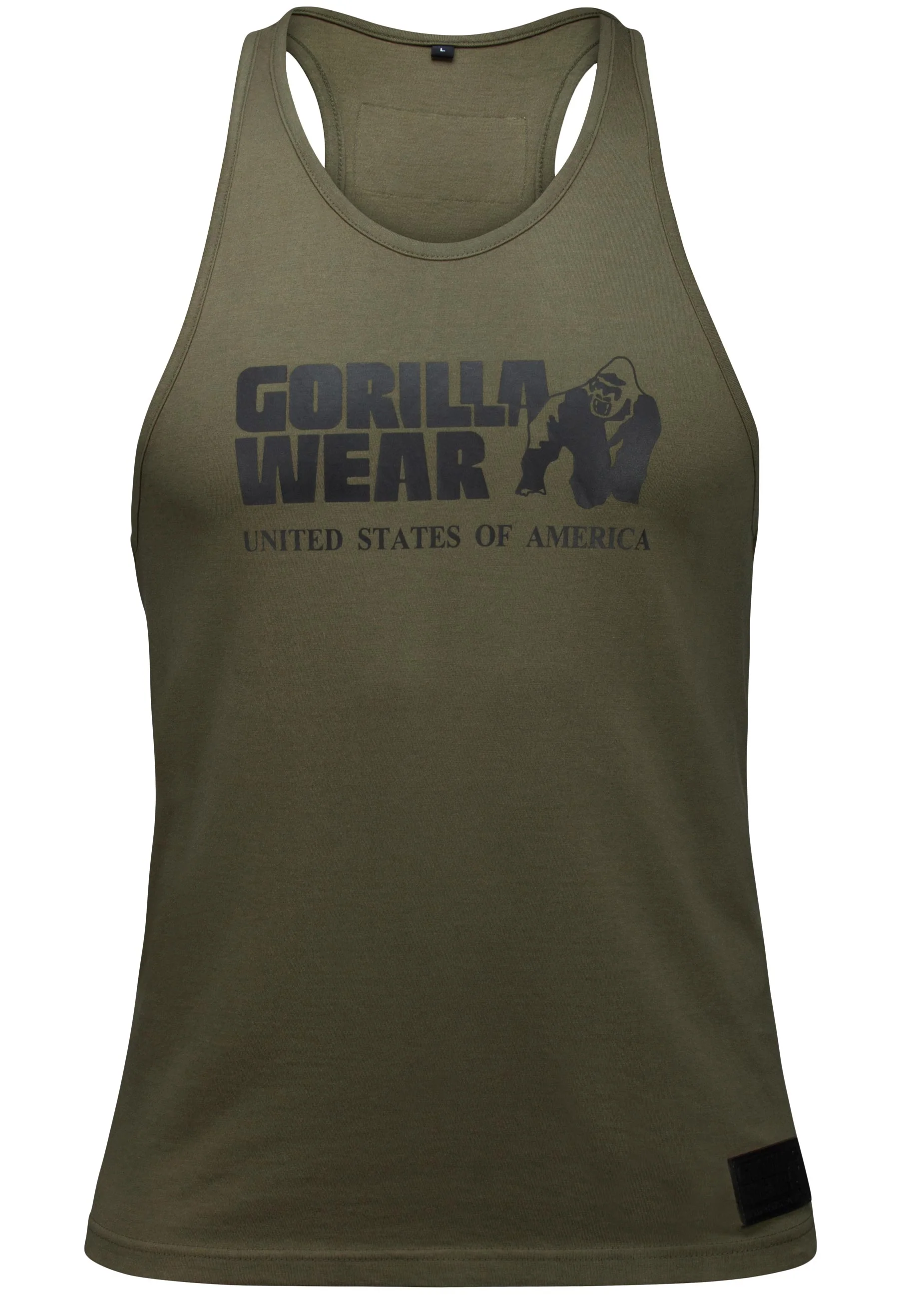 Gorilla Wear - Classic Tank Top - Army Green - Image 6