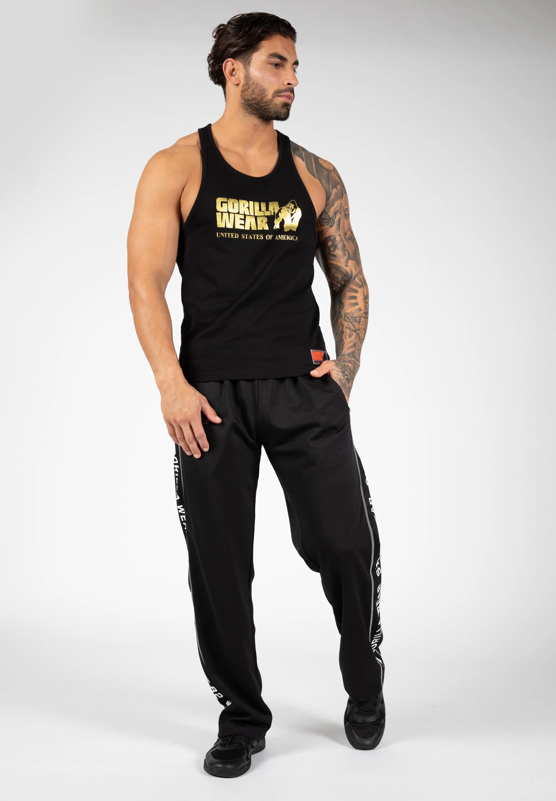 Gorilla Wear - Classic Tank Top - Gold - Image 3
