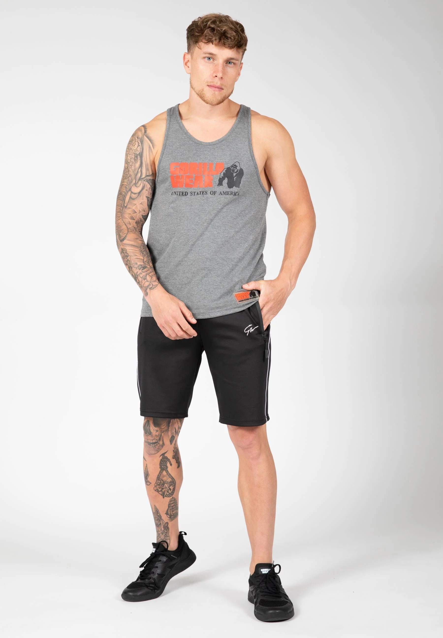 Gorilla Wear - Classic Tank Top - Gray - Image 3